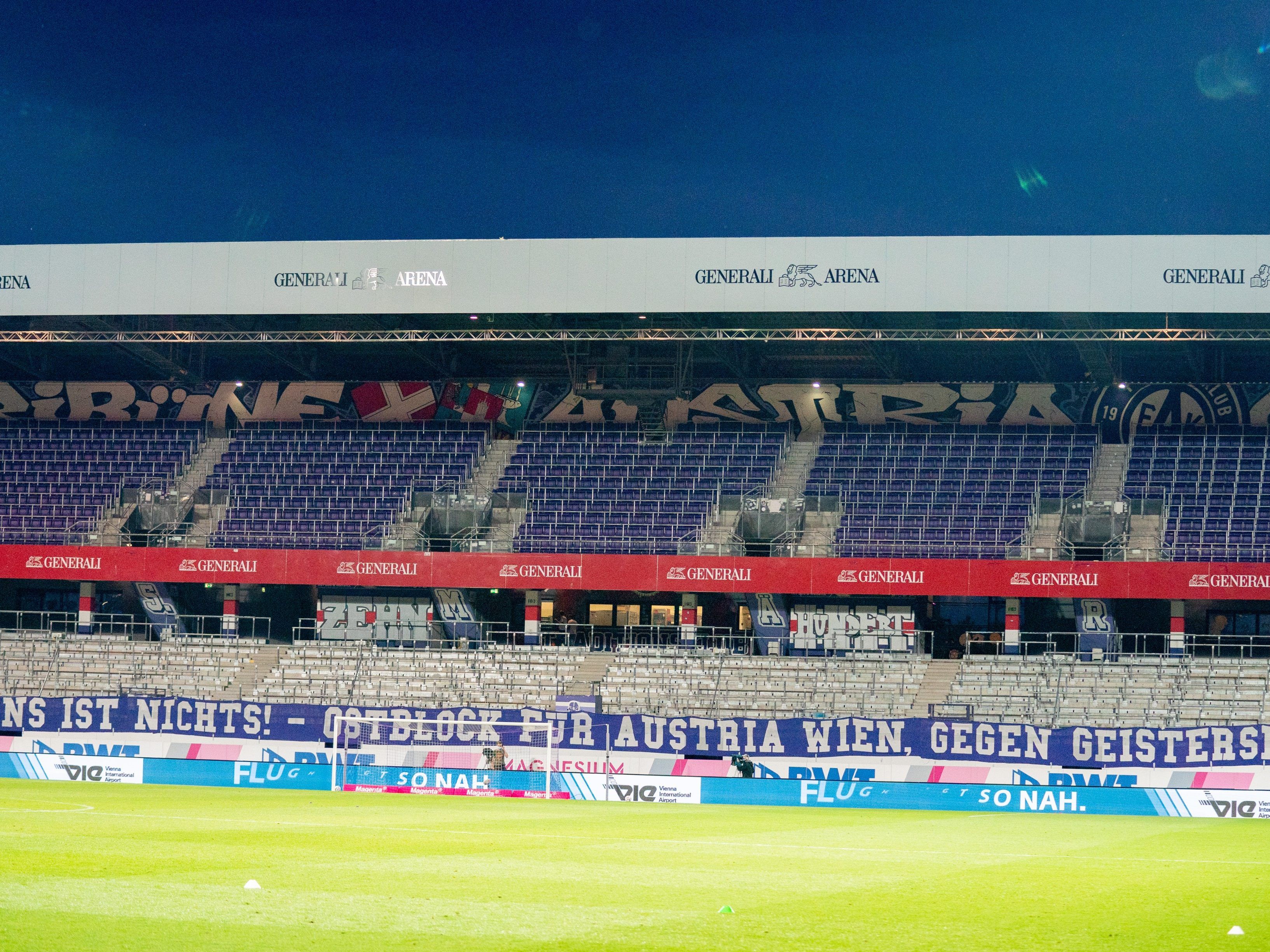 Vorerst dürfen nur Heimfans ins Stadion.