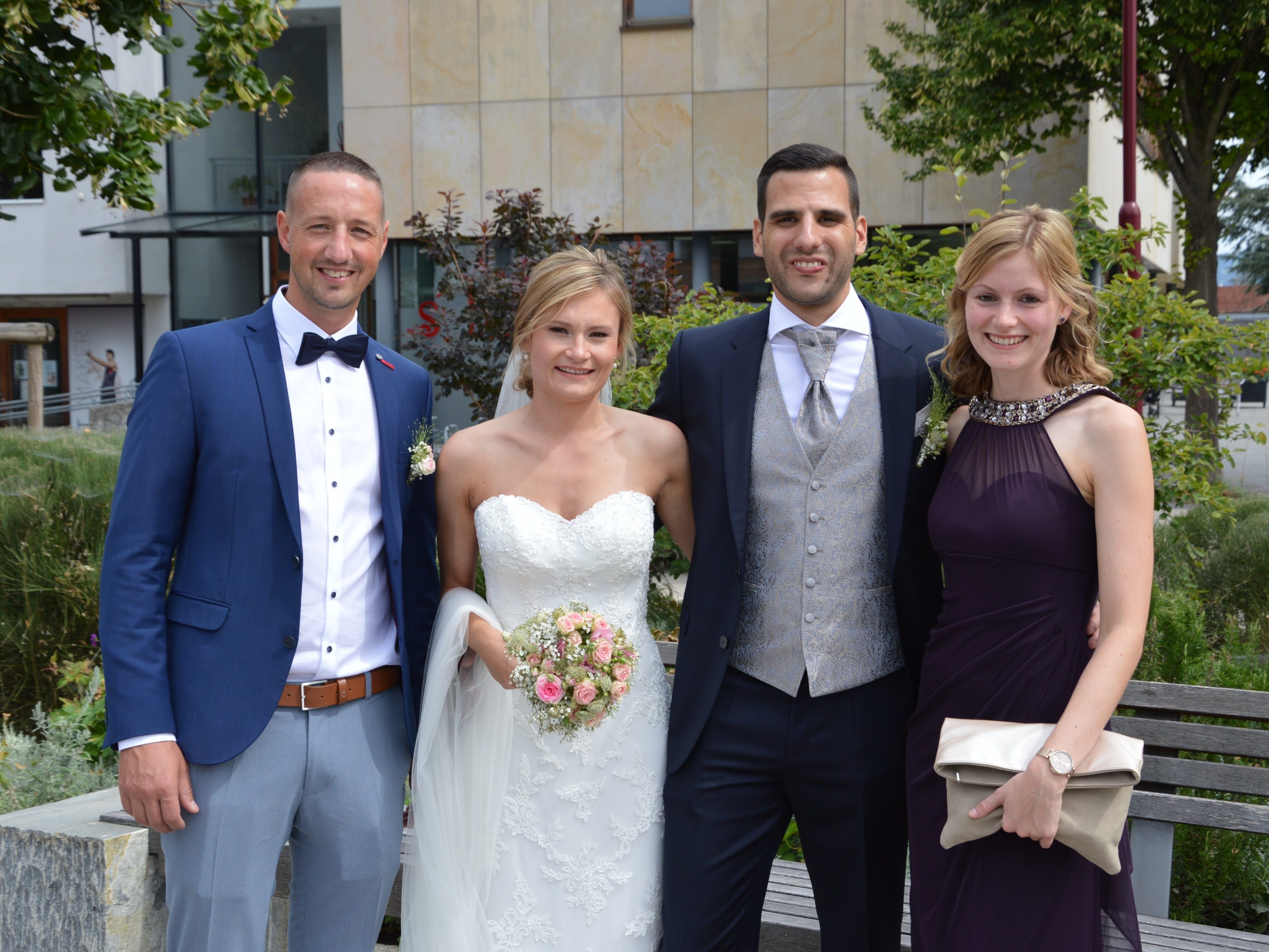 Ramona Lackner und Dominik Bachleitner haben geheiratet. Ramona Lackner und Dominik Bachleitner haben geheiratet.