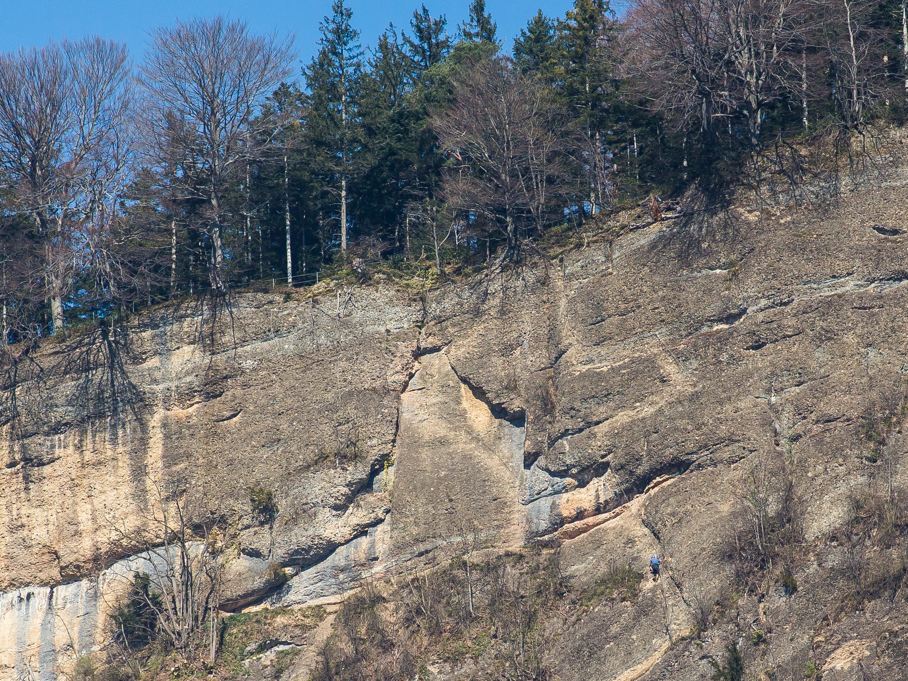 EIn Kletterer stürzte am Känzele ab.