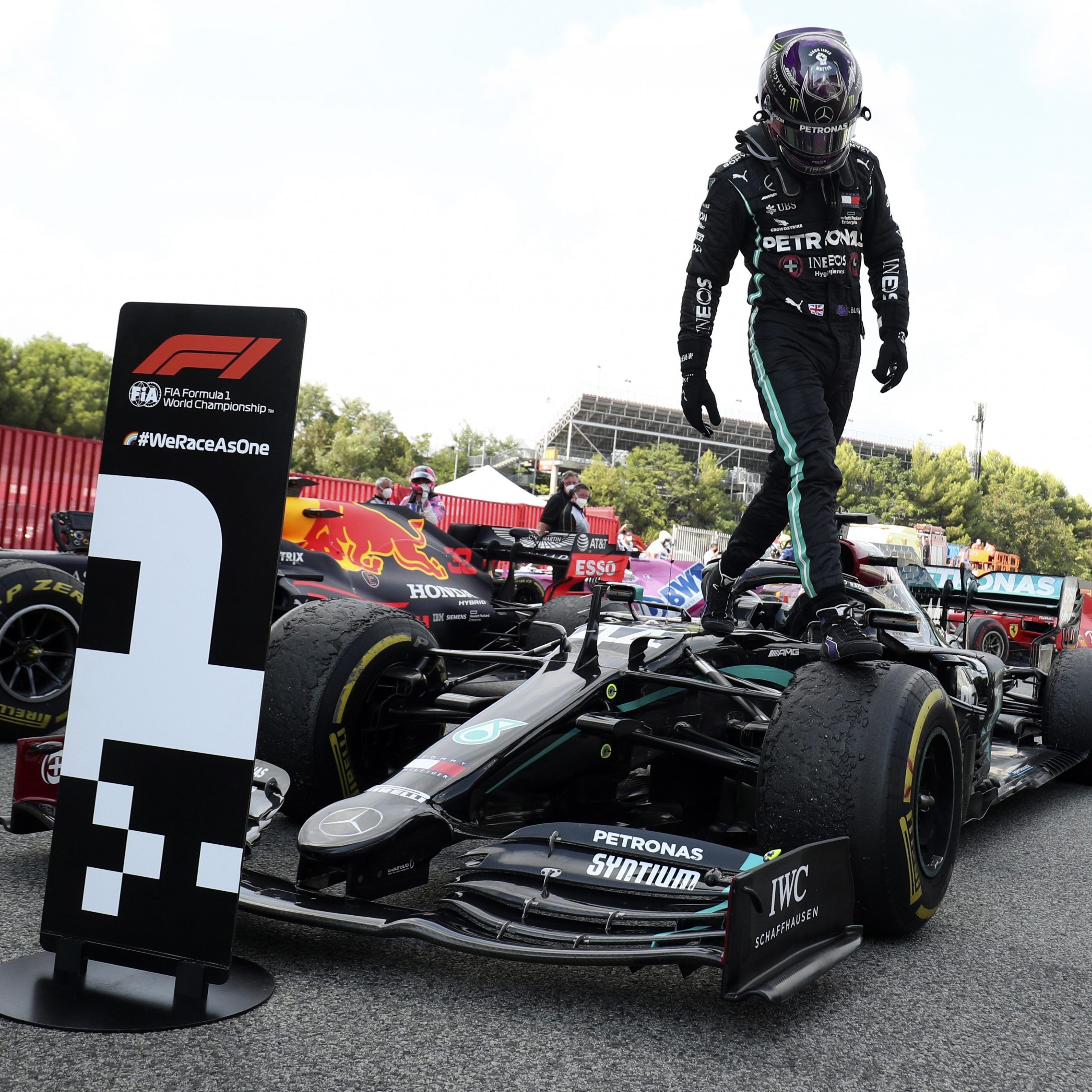 Oben auf - Lewis Hamilton