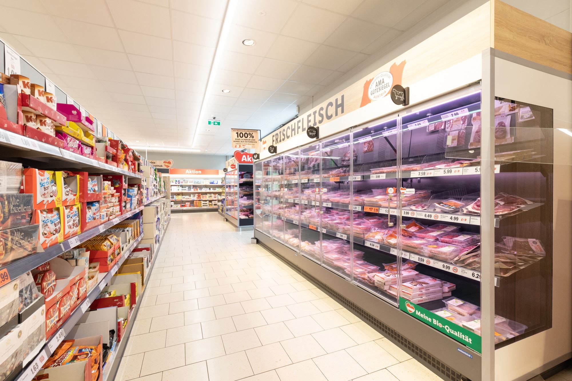 Hell und sauber soll es in der neuen Lidl-Filiale sein. Hell und sauber soll es in der neuen Lidl-Filiale sein.