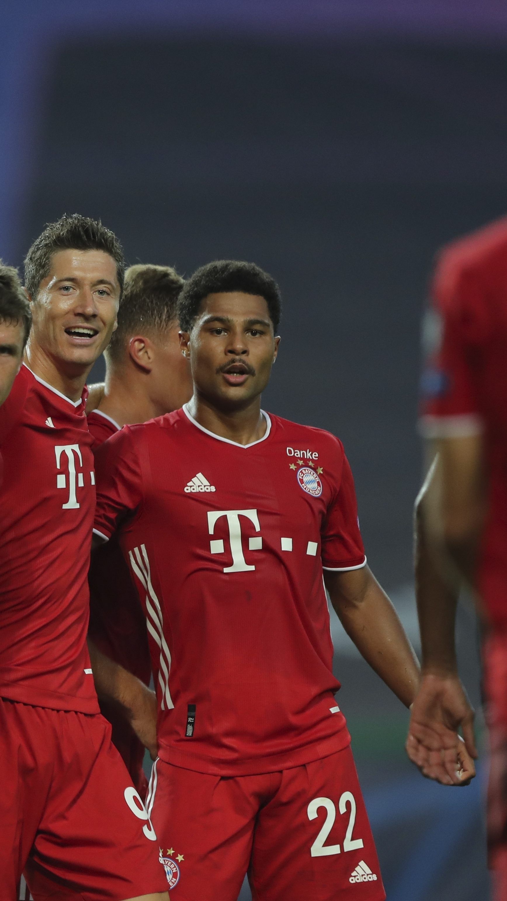 Müller, Lewandowski und Gnabry stehen mit den Bayern im Finale der Champions League.