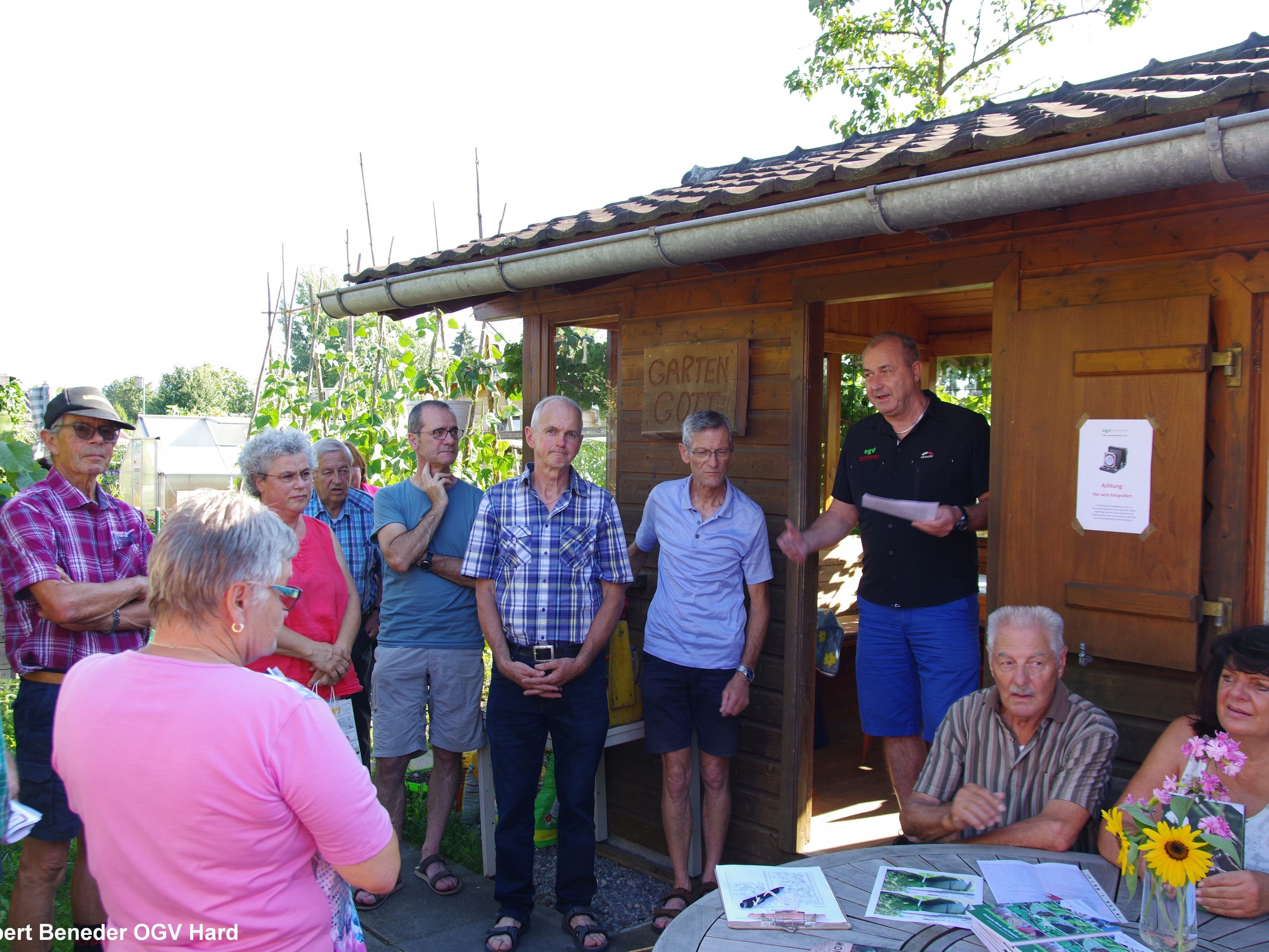 Reges Insteresse am Sommerschnittkurs OGV Hard