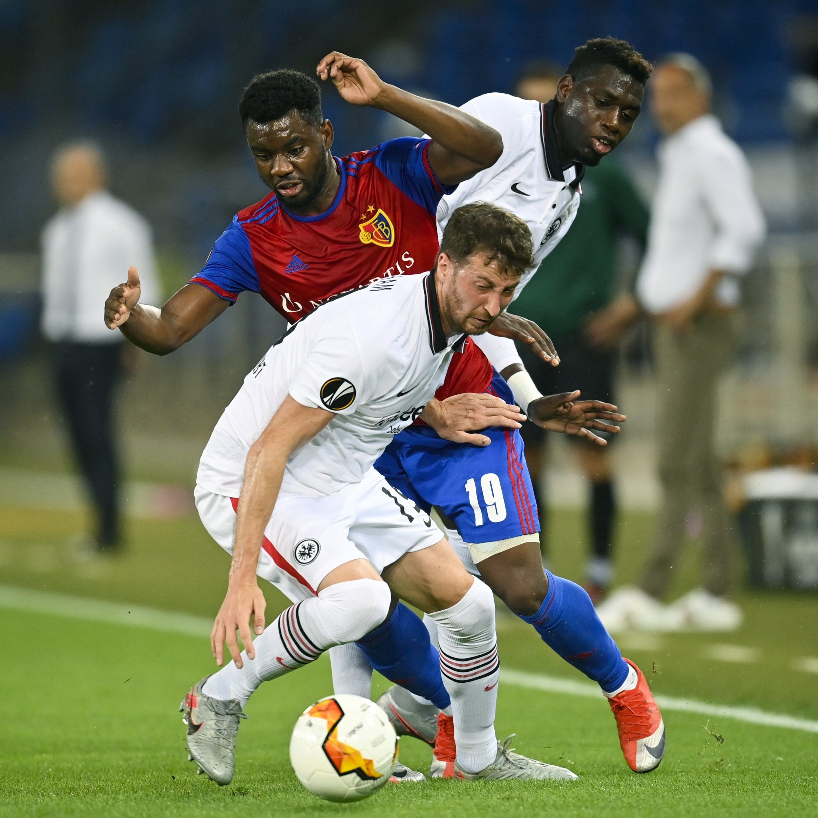 Der FC Basel ließ sich den Sieg im Duell mit Frankfurt heute nicht mehr nehmen.