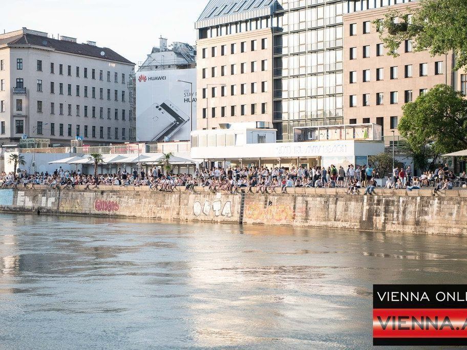 So wird das Wiener Donaukanaltreiben 2020. So wird das Wiener Donaukanaltreiben 2020.