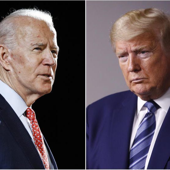 Biden in Umfragen noch vor Trump
