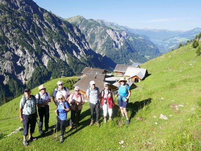 Wanderung zur Biberacher Hütte Wanderung zur Biberacher Hütte