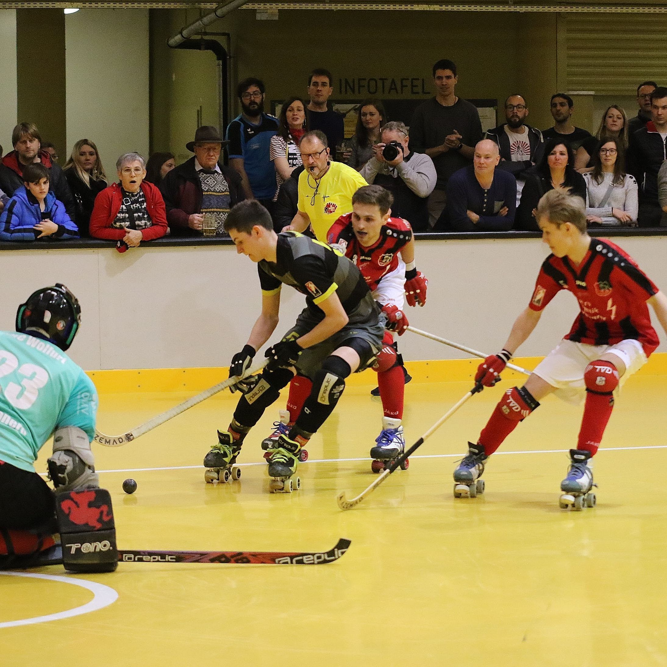 Am 22. August wird in der Dornbirner Stadthalle endlich wieder Rollhockey gespielt.