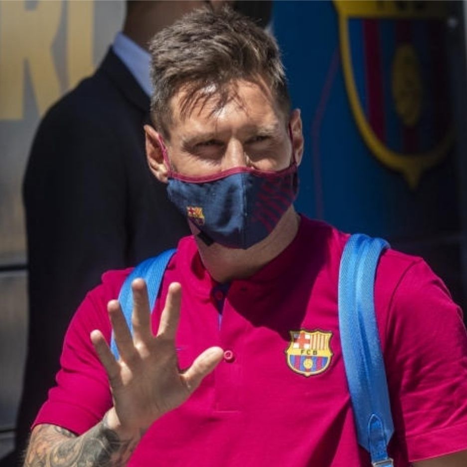 Lionel Messi gegen Robert Lewandowski in der Champions League.