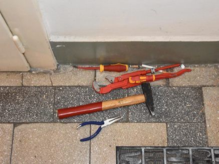Versuchter Einbruch in Wien-Leopoldstadt. Versuchter Einbruch in Wien-Leopoldstadt.