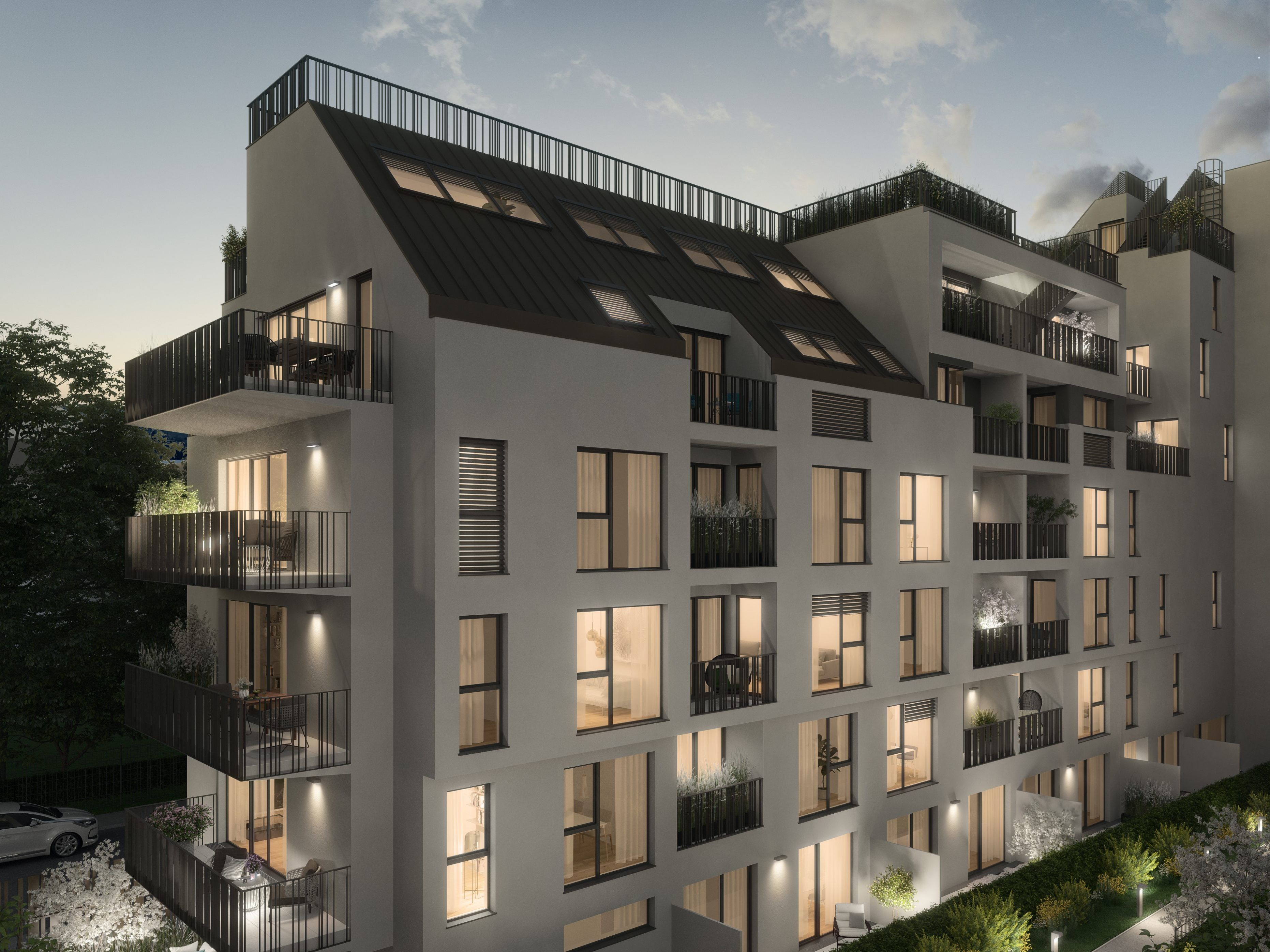 In der Pappenheimgasse werden Wohnungen verkauft. In der Pappenheimgasse werden Wohnungen verkauft.