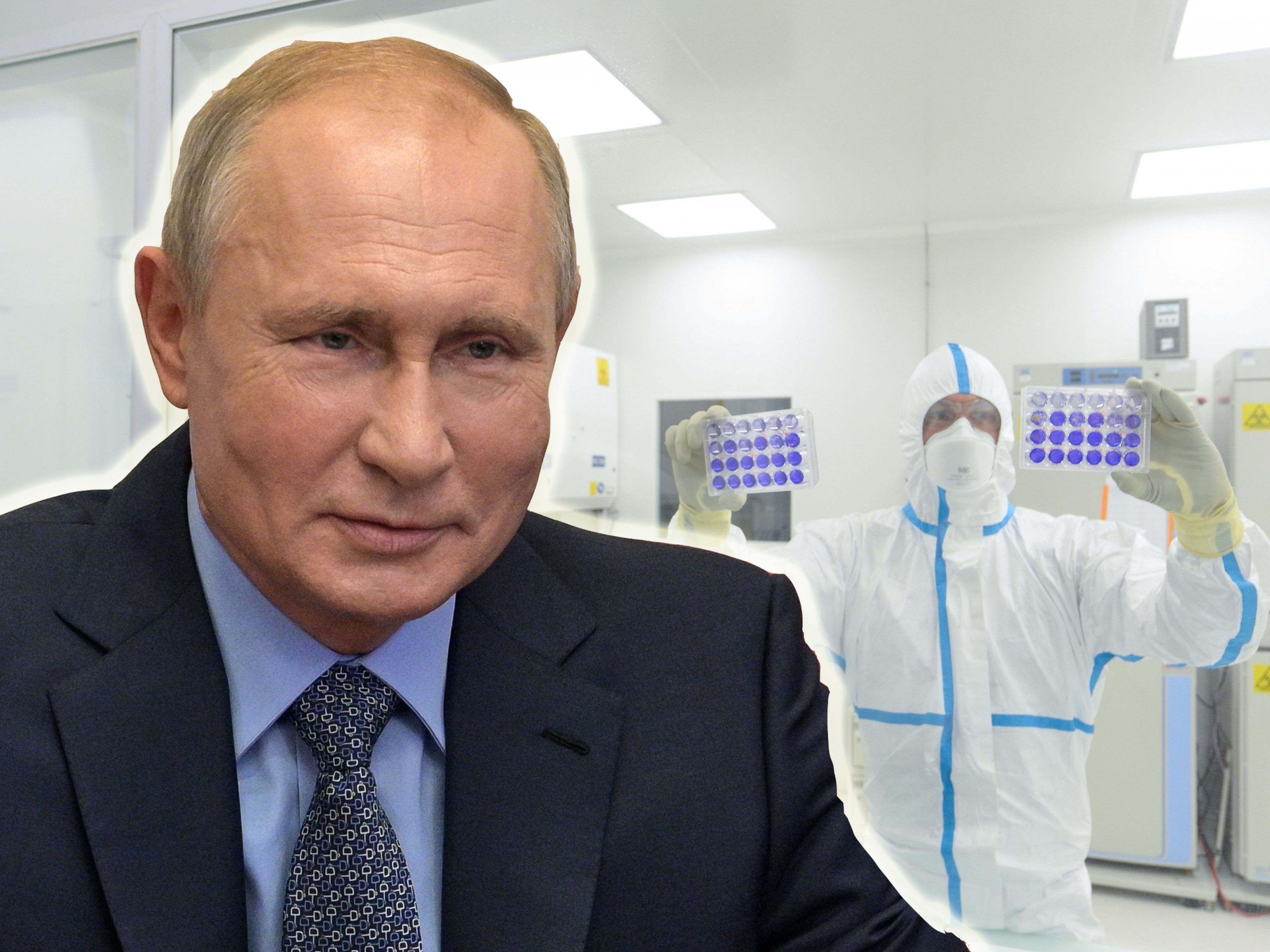 Sogar Putins Tochter sei bereits geimpft, so der Staatschef.