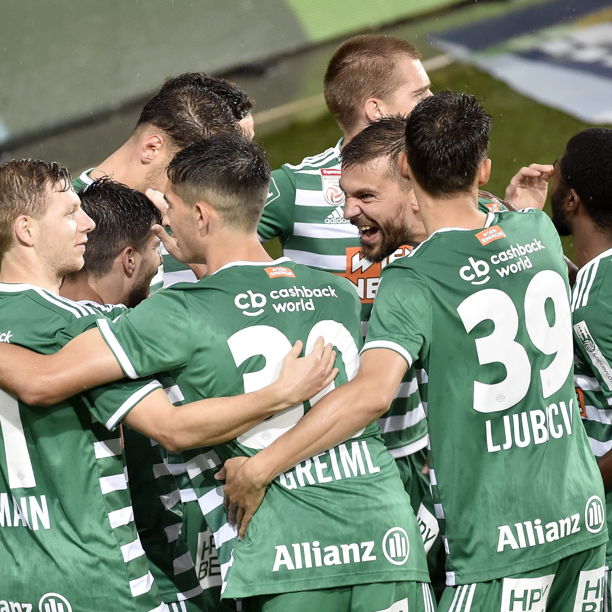 Das Coronavirus gefährdet das Spiel zwischen Rapid und Lok Zagreb.