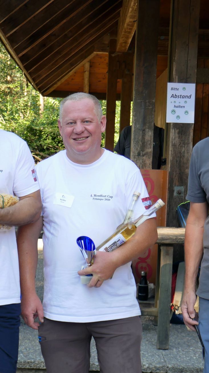 Die Sieger vom Vorarlberger Cup im Petanque in Rankweil