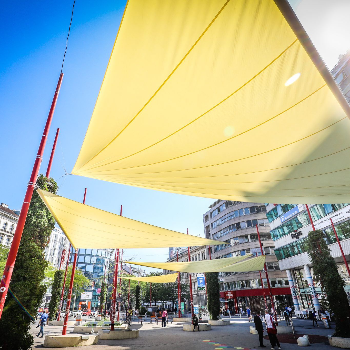 Die App zeigt, wo es in Wien Abkühlung gibt.