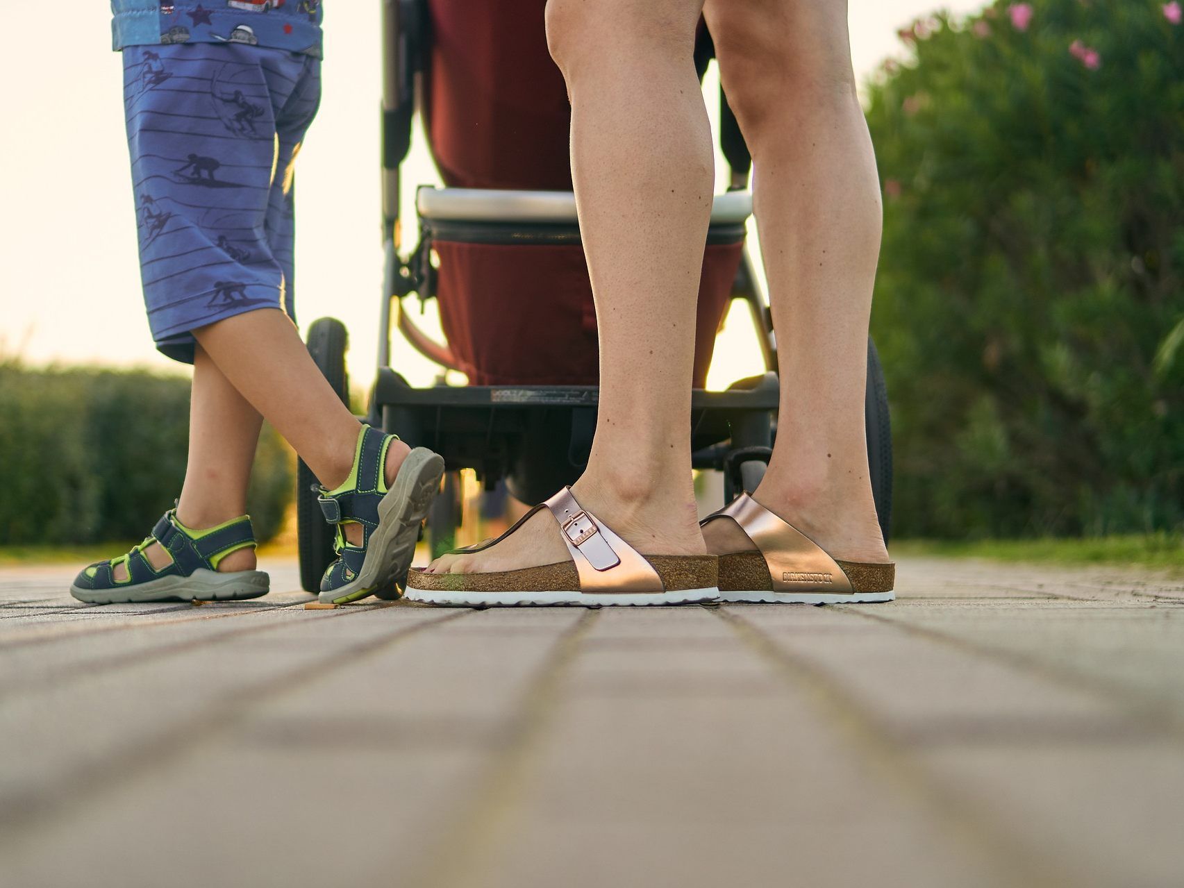 Die Kinder blieben unverletzt.