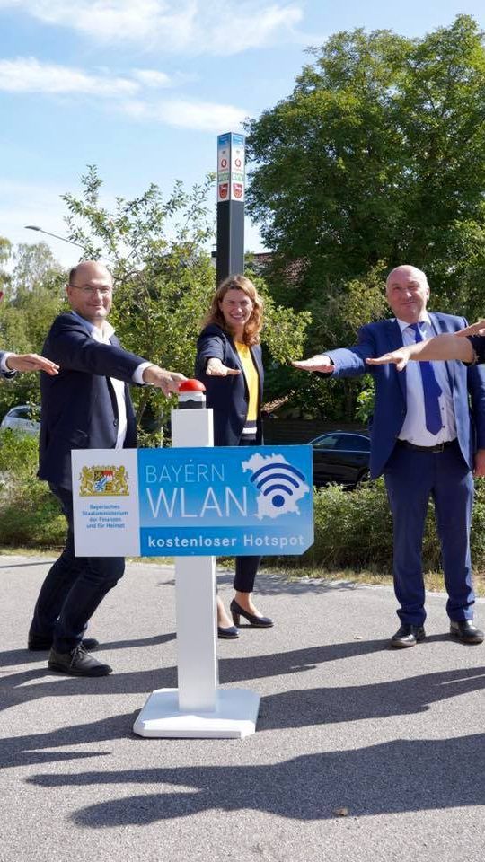 Freischaltung WLAN-Solarsäule in Nittendorf