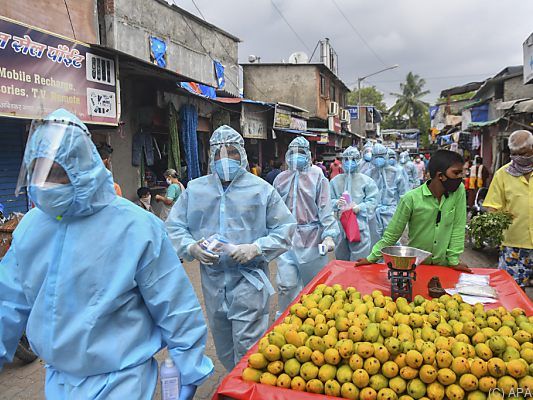 Kampf gegen das Coronavirus in Indien