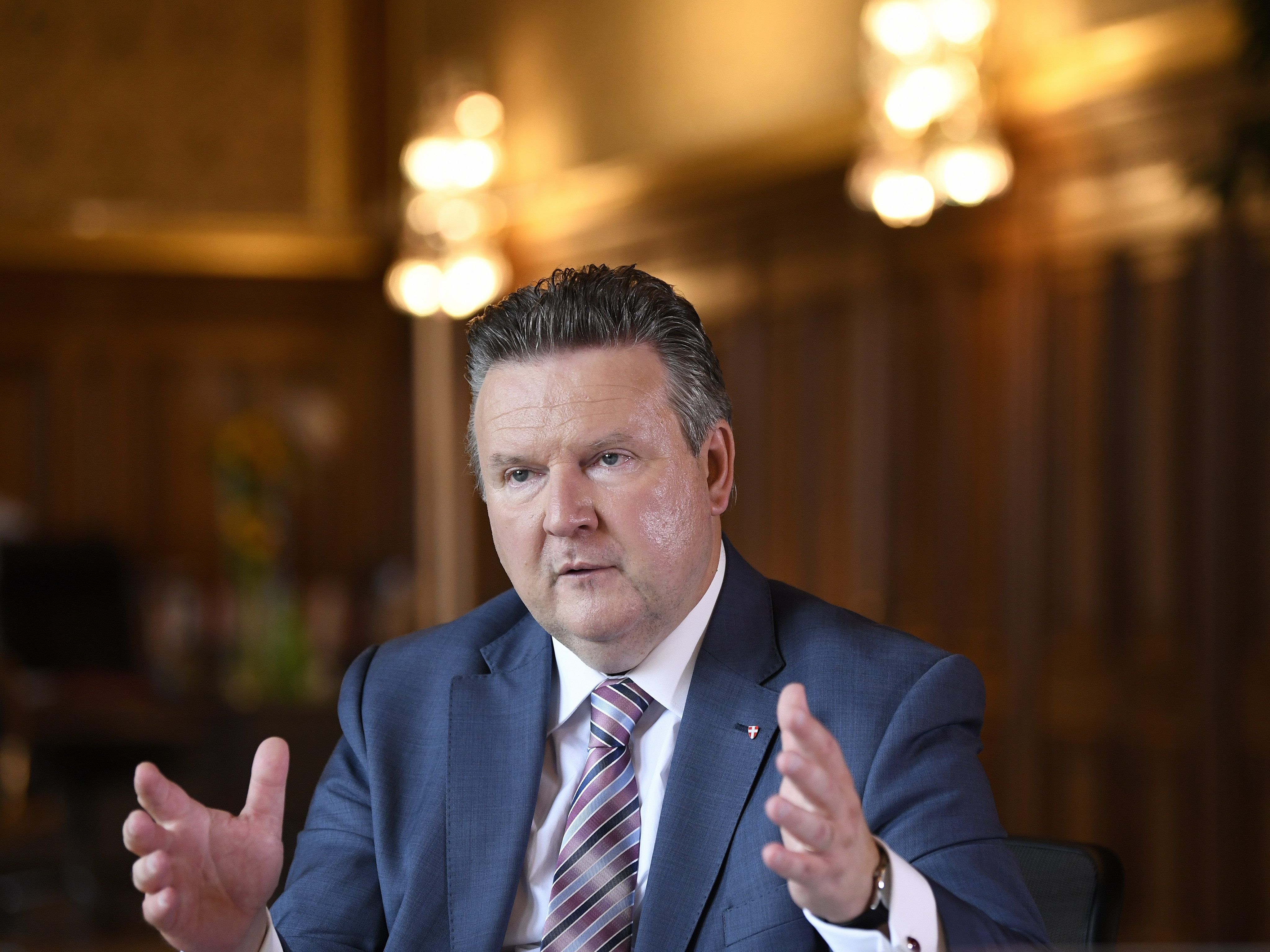 Aktueller Parteichef der SPÖ Wien und Spitzenkandidat bei der Wien-Wahl: Michael Ludwig Aktueller Parteichef der SPÖ Wien und Spitzenkandidat bei der Wien-Wahl: Michael Ludwig