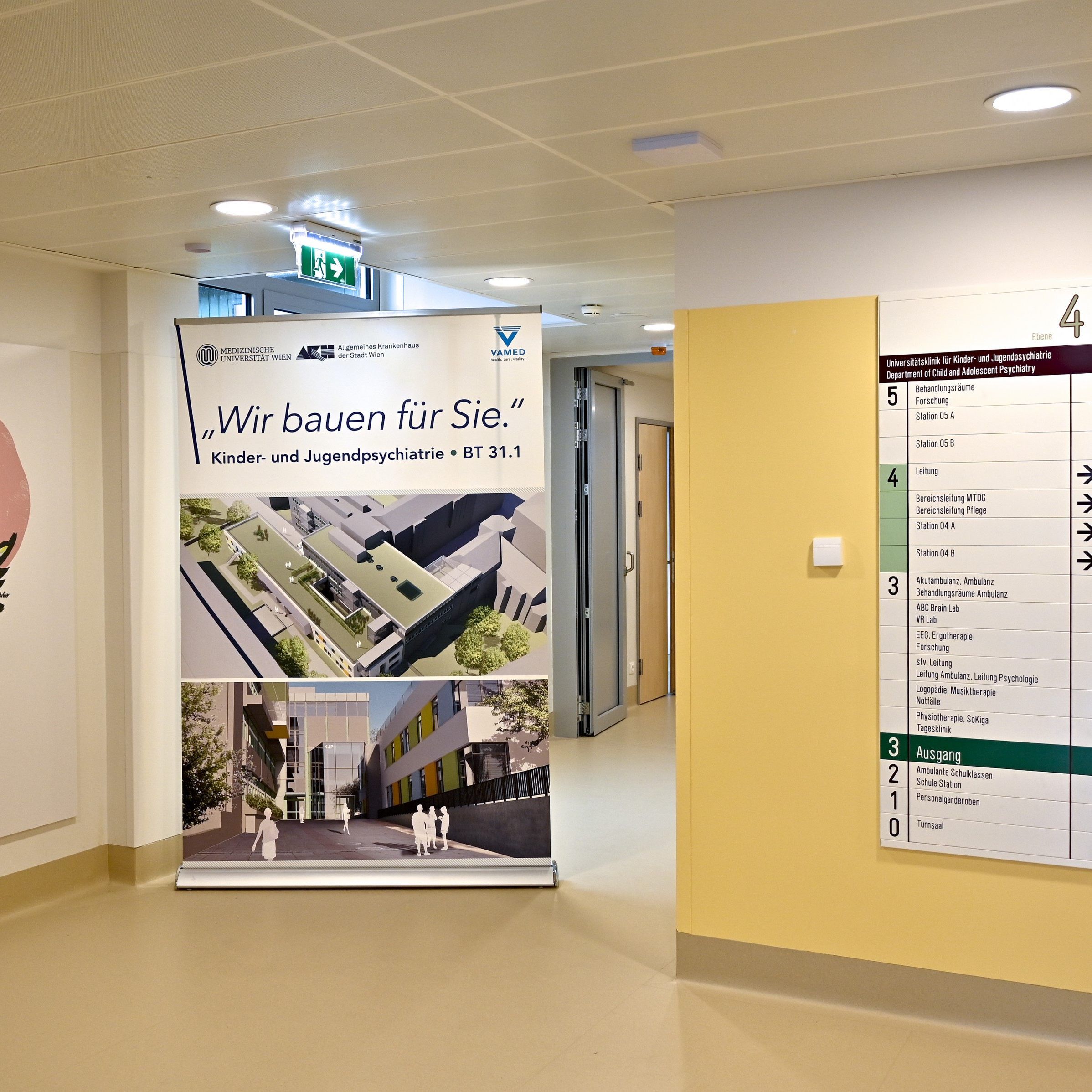 In der neuen Kinder- und Jugendpsychiatrie am AKH Wien