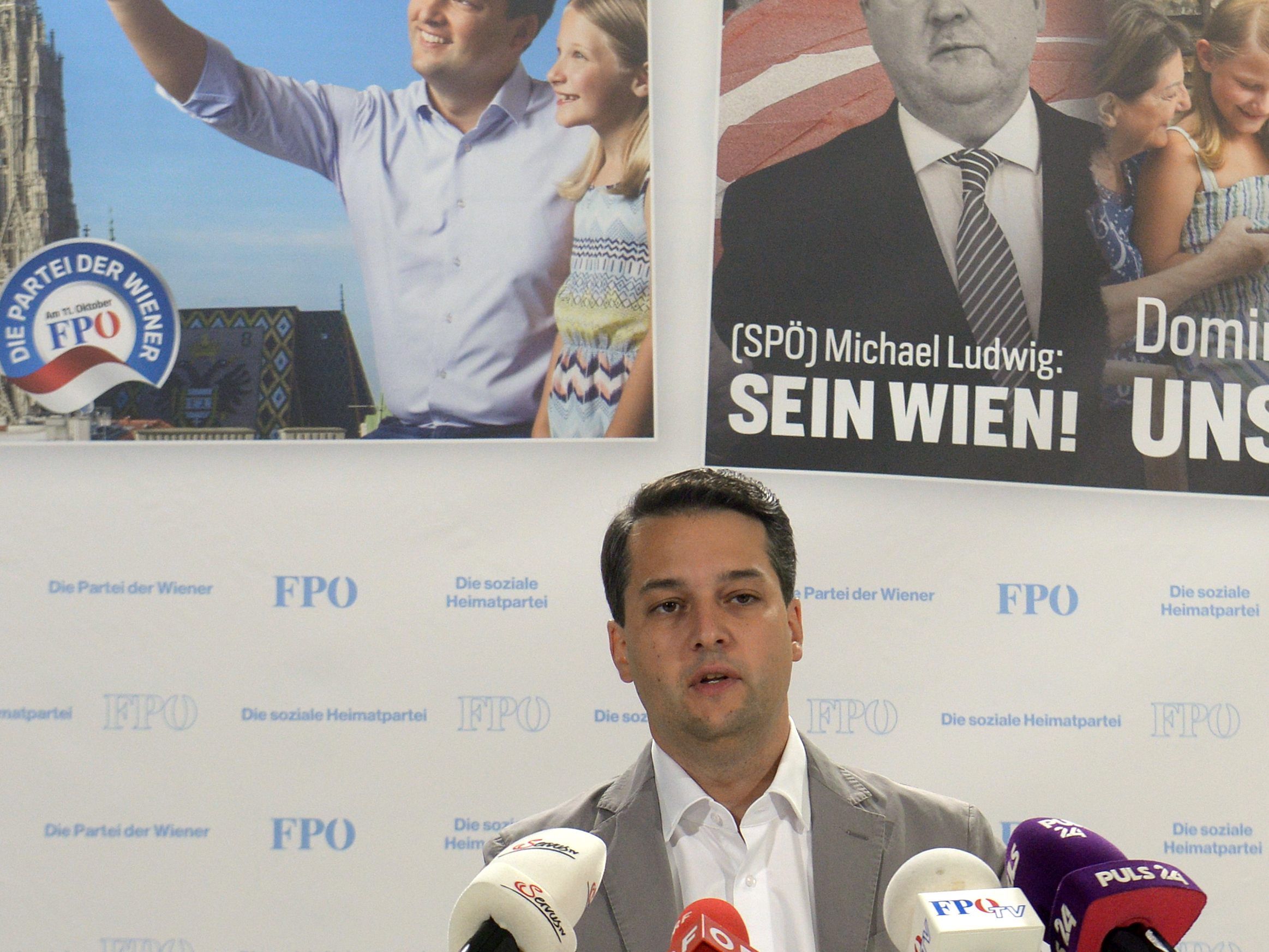 Dominik Nepp prophezeite einen "enormen Wahlerfolg der FPÖ". Dominik Nepp prophezeite einen "enormen Wahlerfolg der FPÖ".