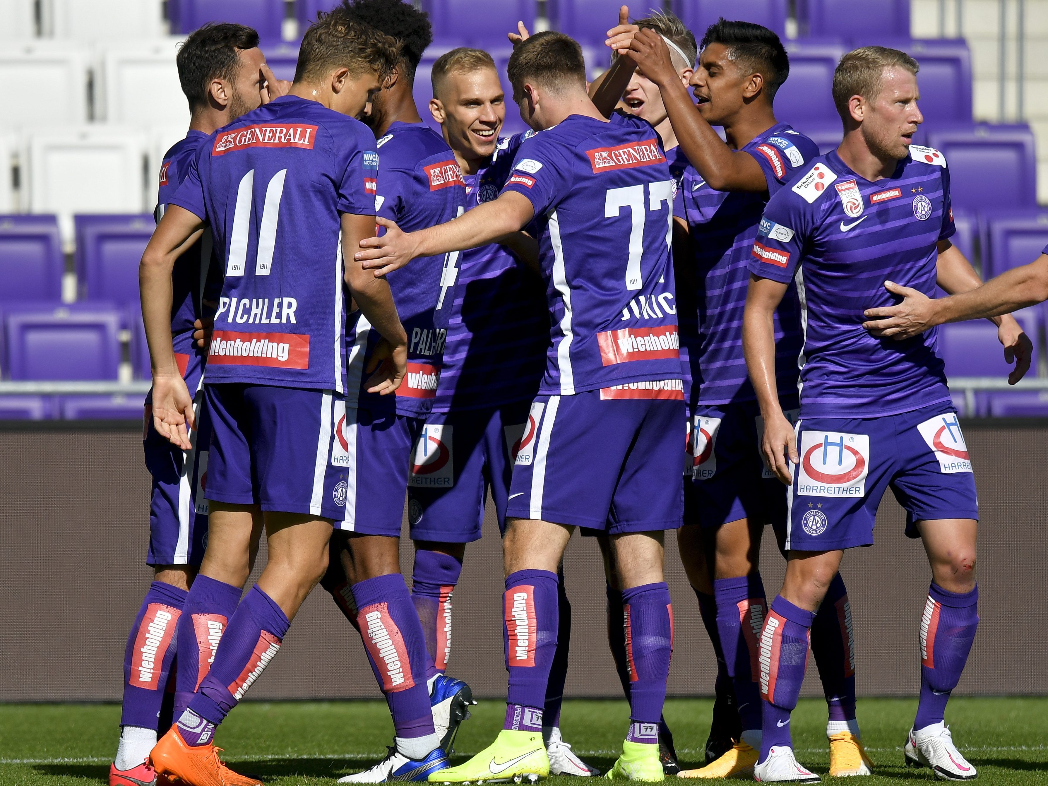 LIVE-Ticker zum Spiel WSG Tirol gegen Austria Wien ab 17.00 Uhr.