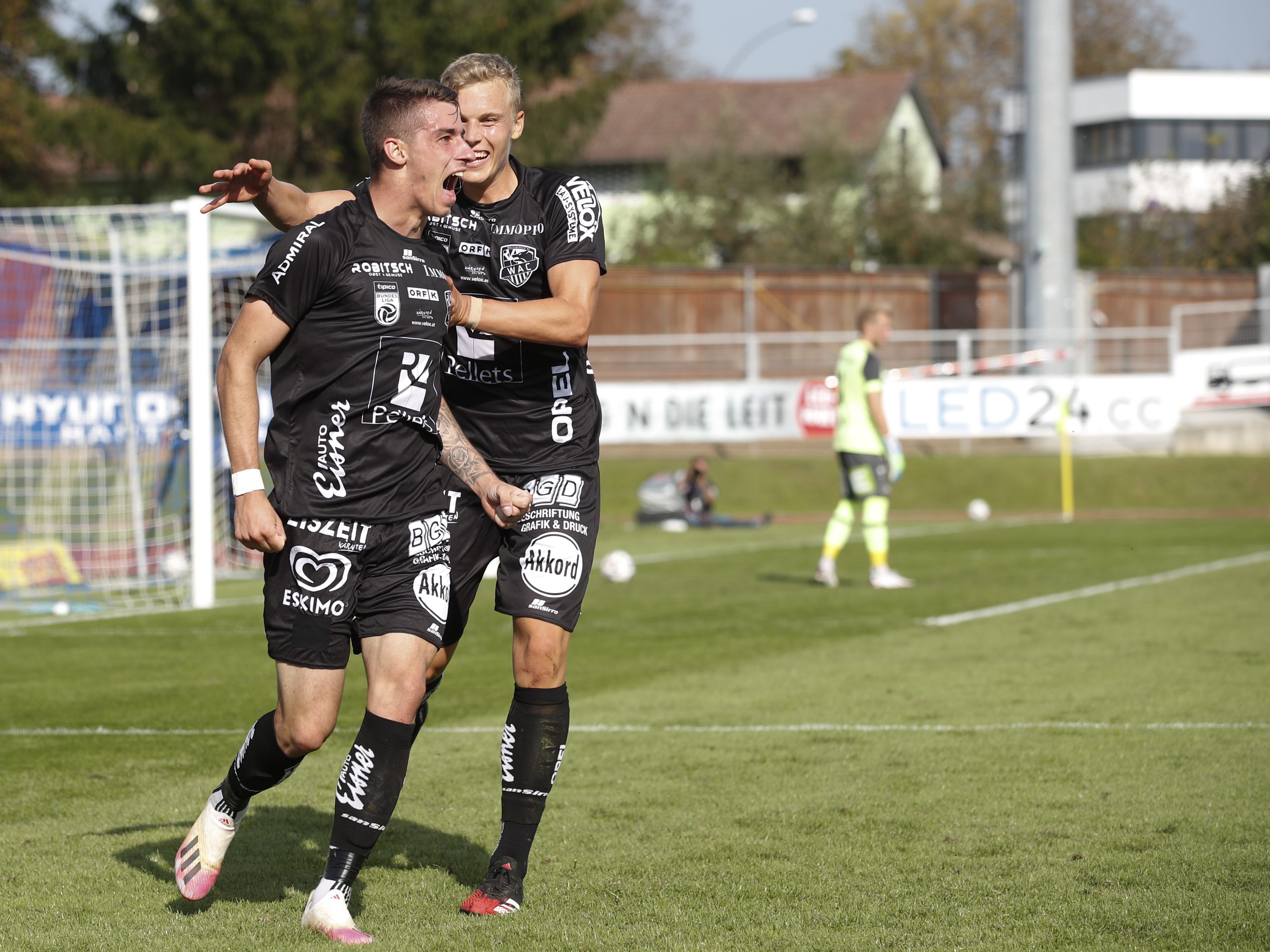 LIVE-Ticker zum Spiel WAC gegen SKN St. Pölten ab 17.00 Uhr.