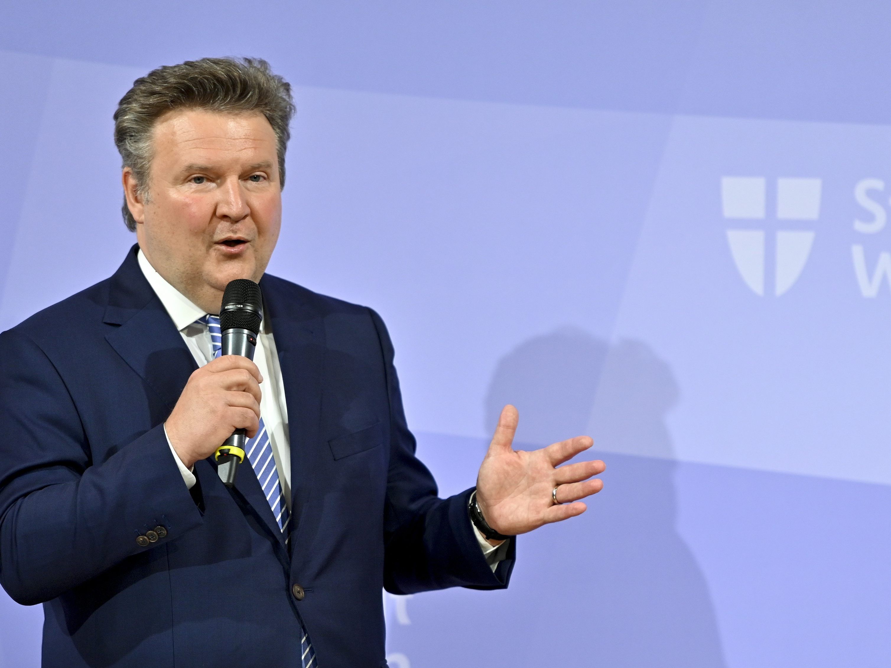 Michael Ludwig zeigte sich über die hohe Besucheranzahl erfreut.