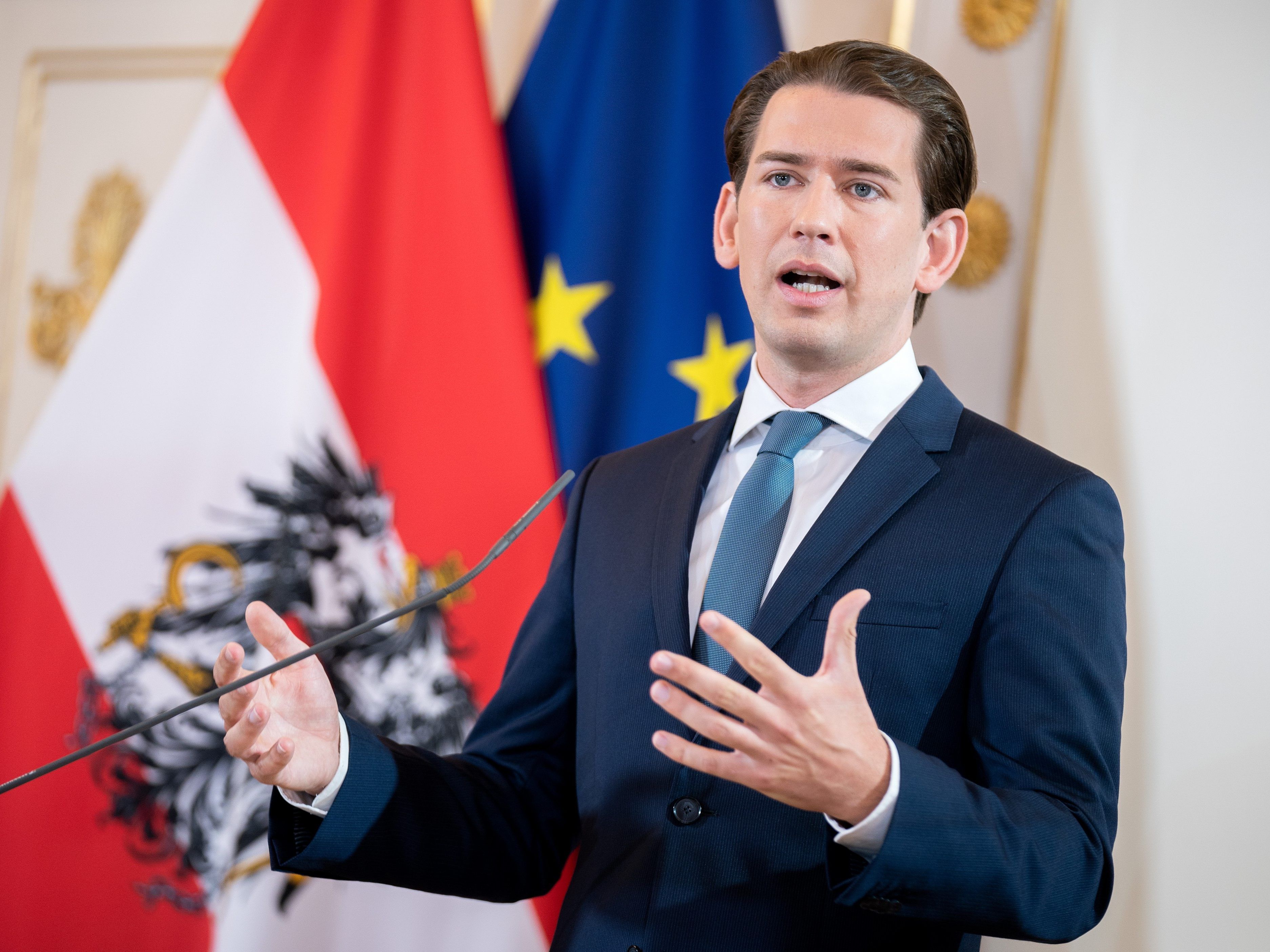 Kurz hat erneut bekräftigt, keine Flüchtlinge aus Moria aufnehmen zu wollen.