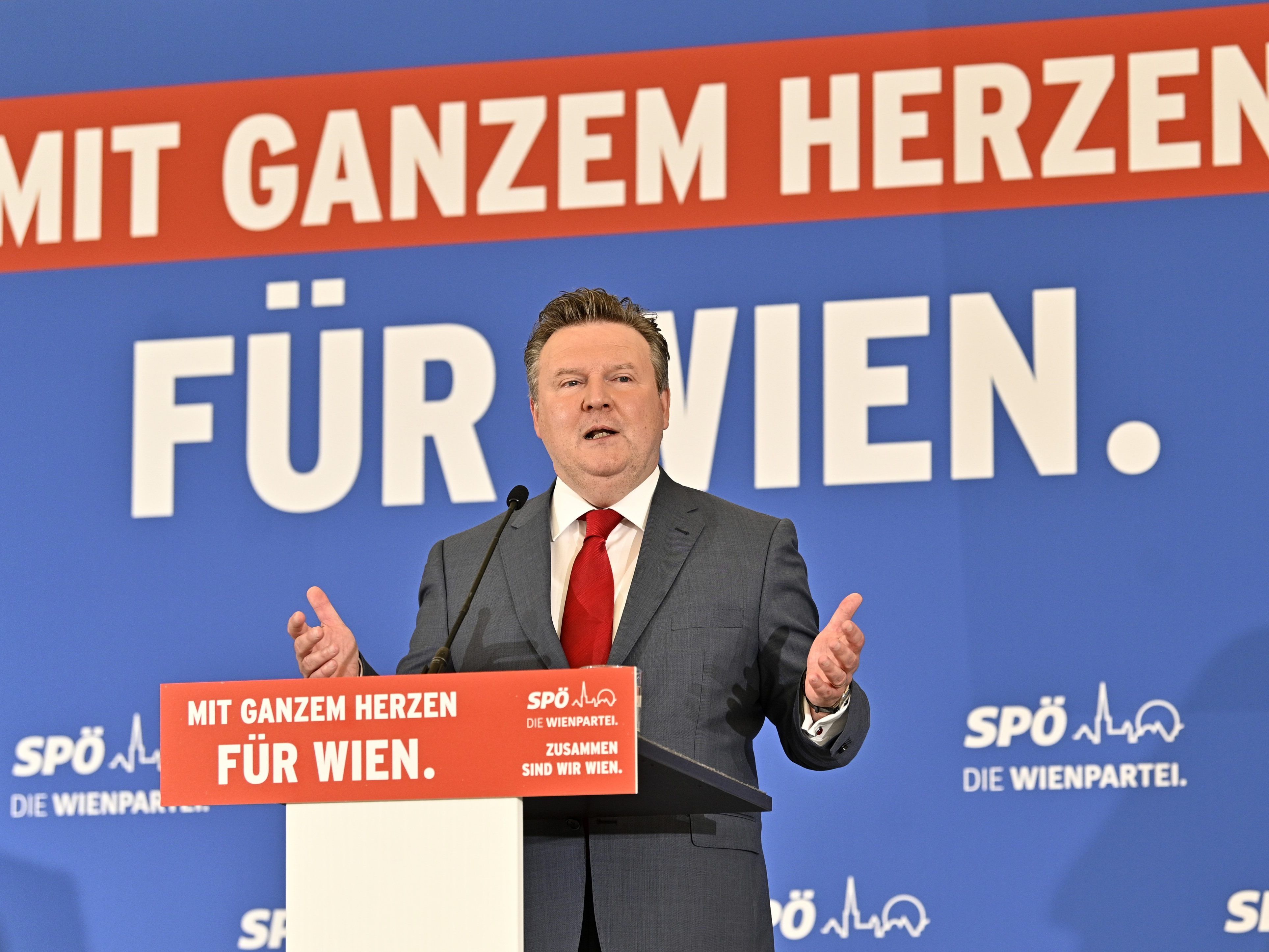 Michael Ludwig wird zum Wahlkampfauftakt der SPÖ eine Rede halten.