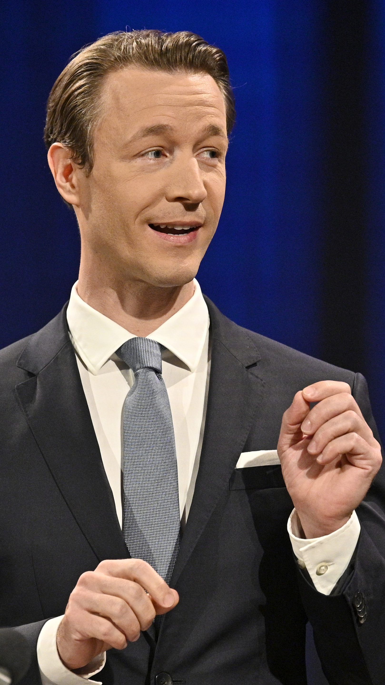 Finanzminister Gernot Blümel (ÖVP) präsentierte die OGM-Studie zur Steuerreform.