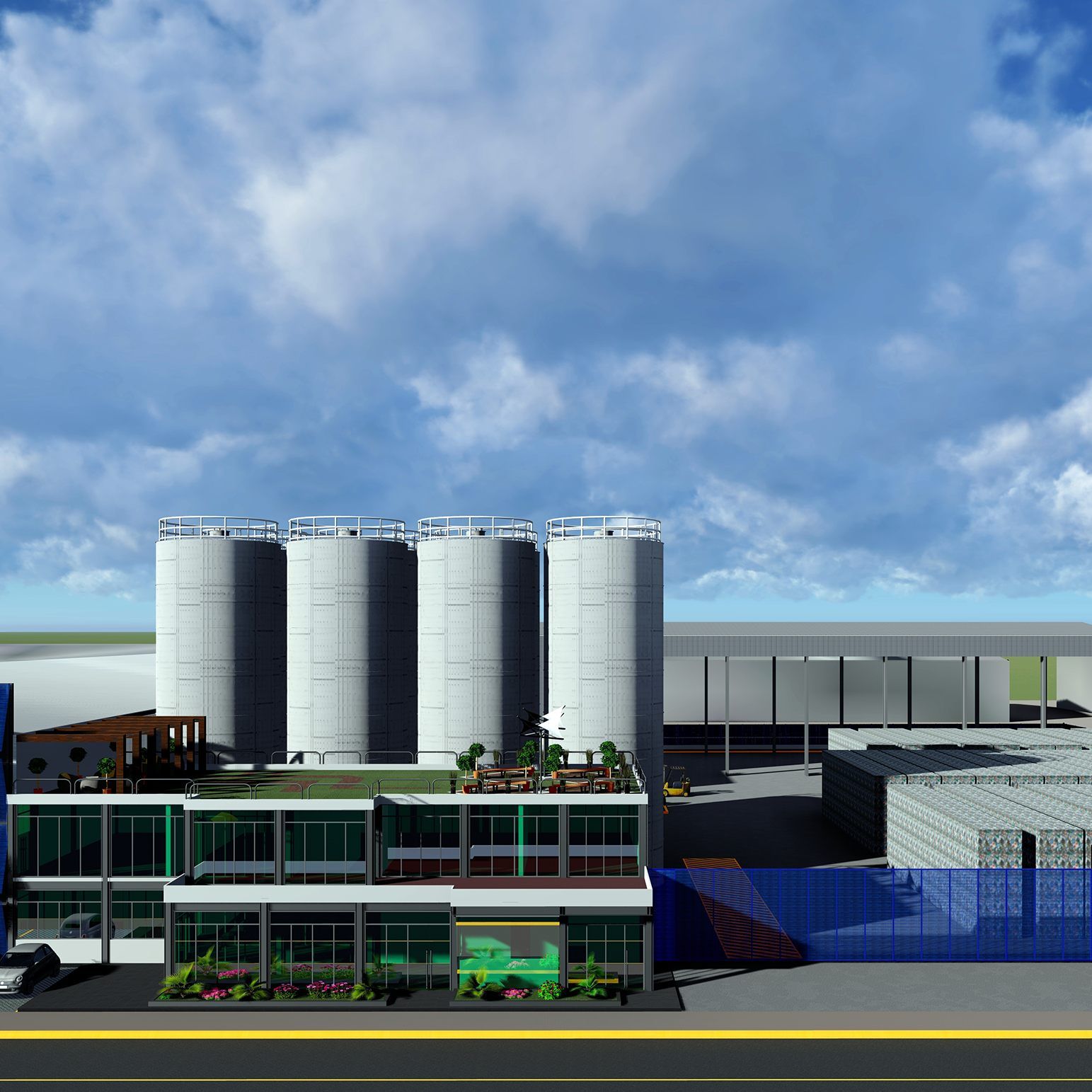 Jährlich sollen 15.000 Tonnen Regranulat hergestellt werden.