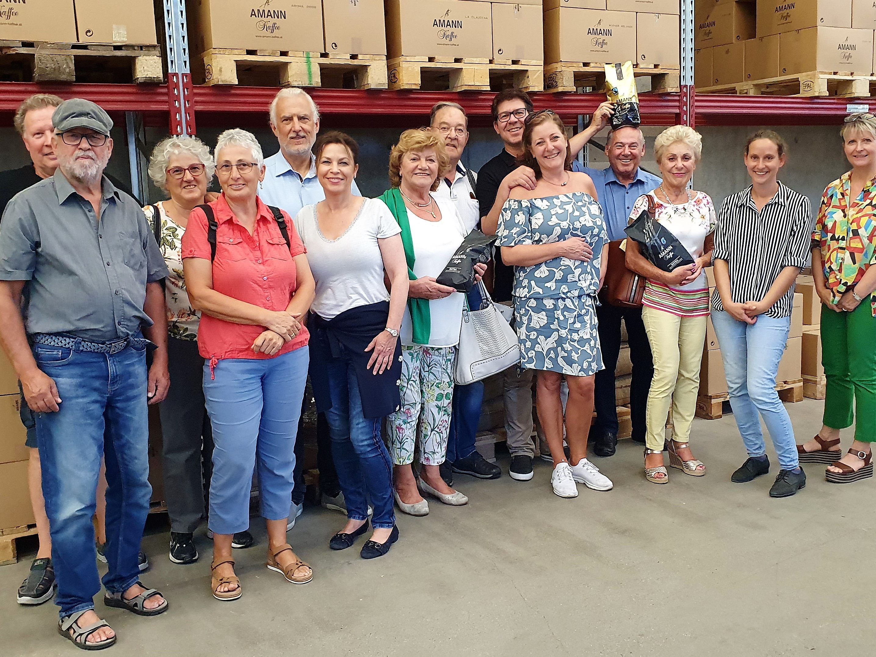 Aromatisches BFG-Event bei Amann Kaffee. Aromatisches BFG-Event bei Amann Kaffee.