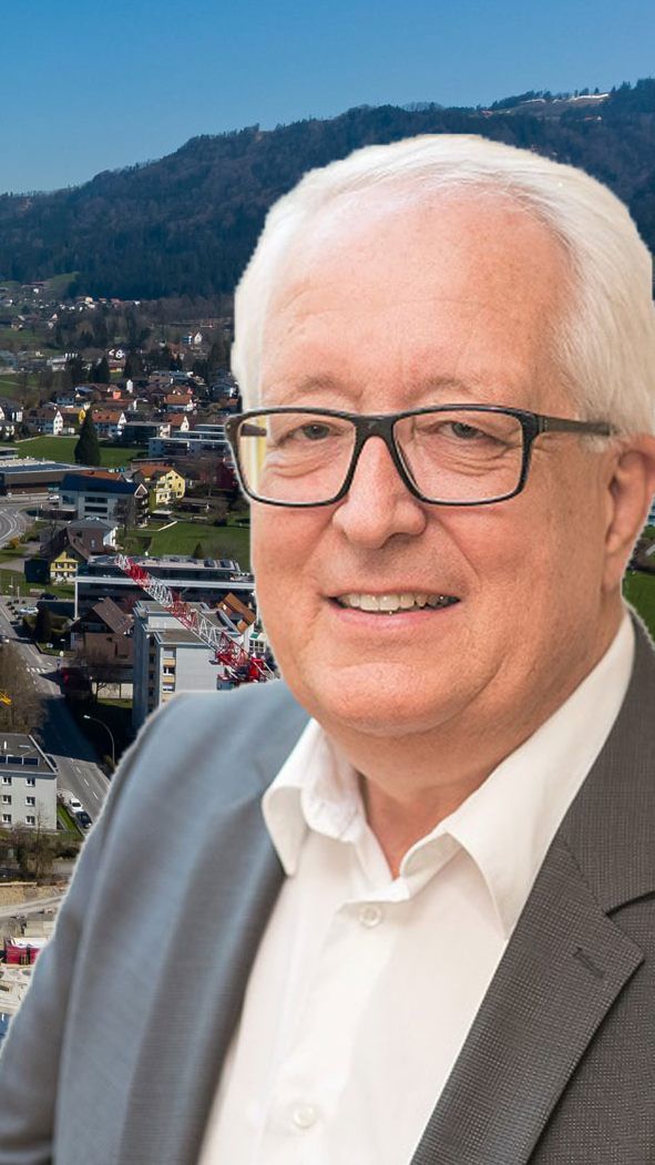 Matt (l.) und Simma (r.) kämpfen in der Stichwahl um den Bürgermeistersessel in Lochau.