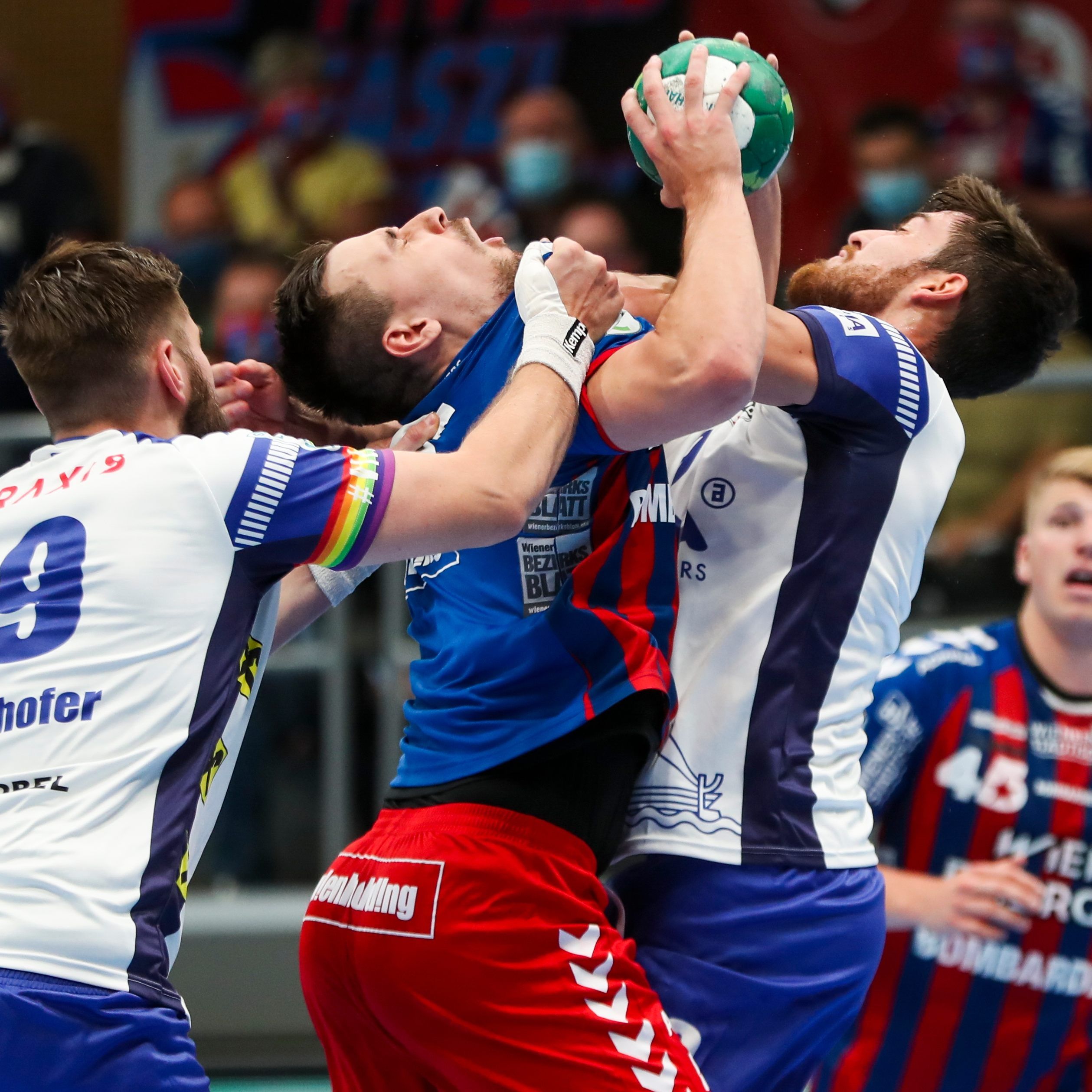 Die Harder und die Fivers lieferten sich einmal mehr ein hart umkämpftes Duell.