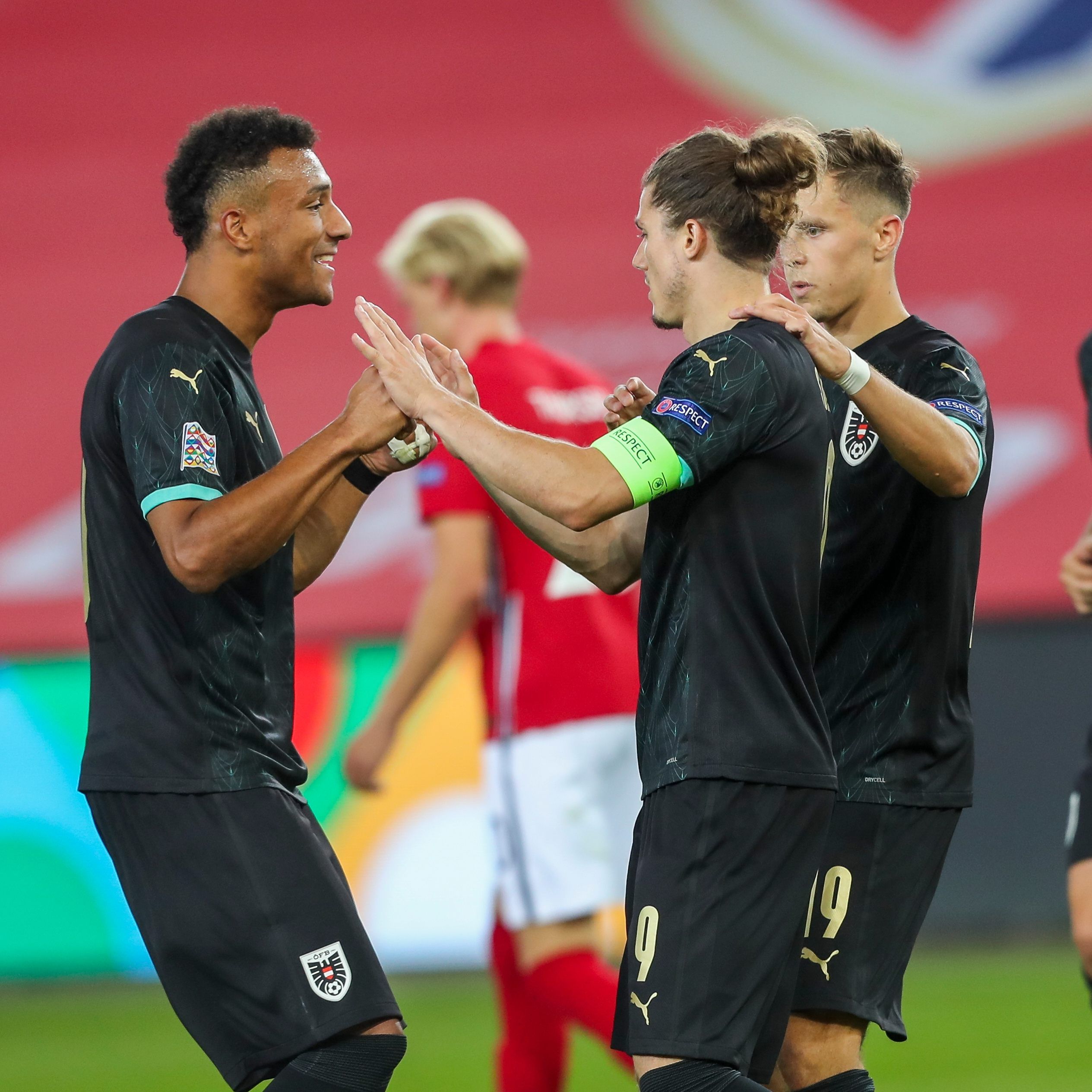 Die Österreicher jubelten über einen perfekten Start in die Nations League.