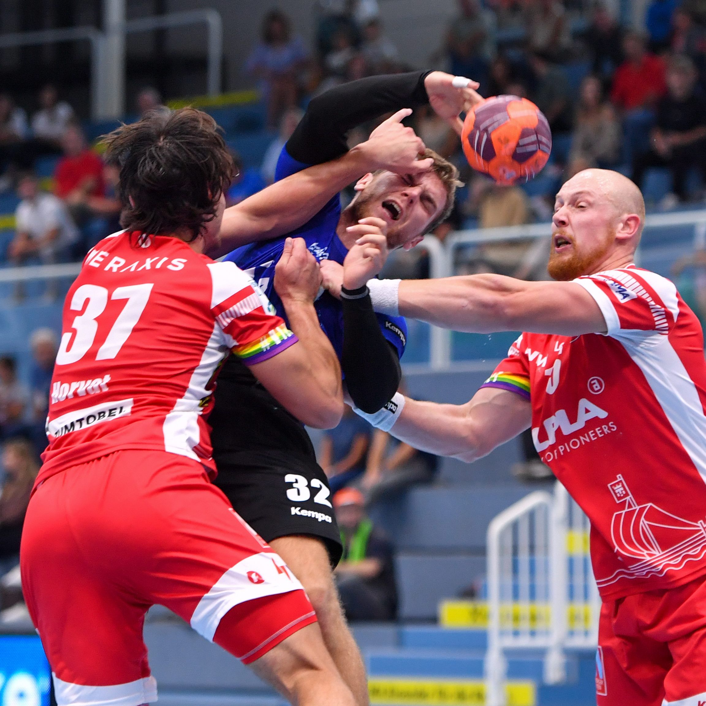 Nach hartem Kampf jubelten am heutigen Abend die Harder über den Sieg.