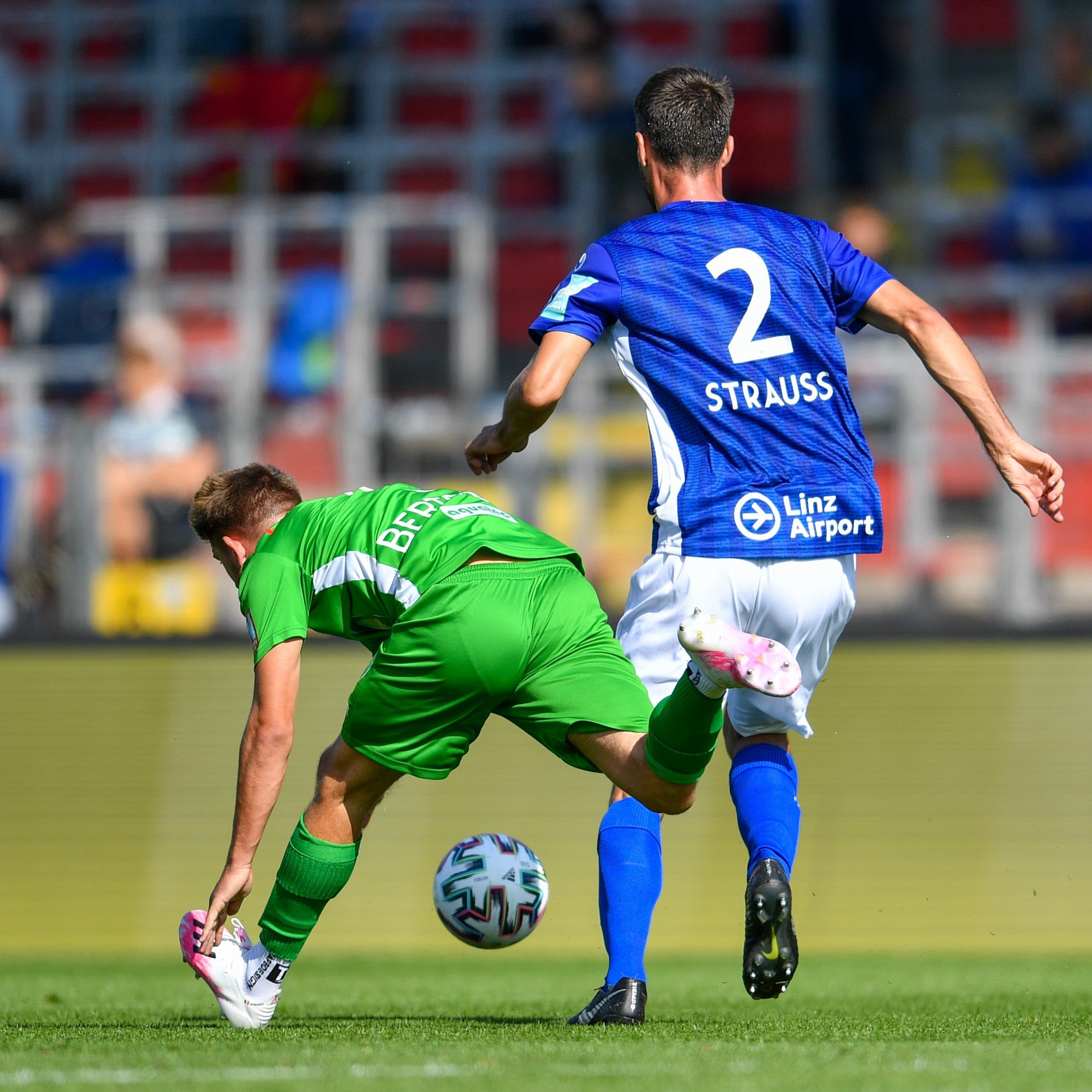 Die Lustenauer kamen heute vor allem defensiv zu oft ins straucheln.