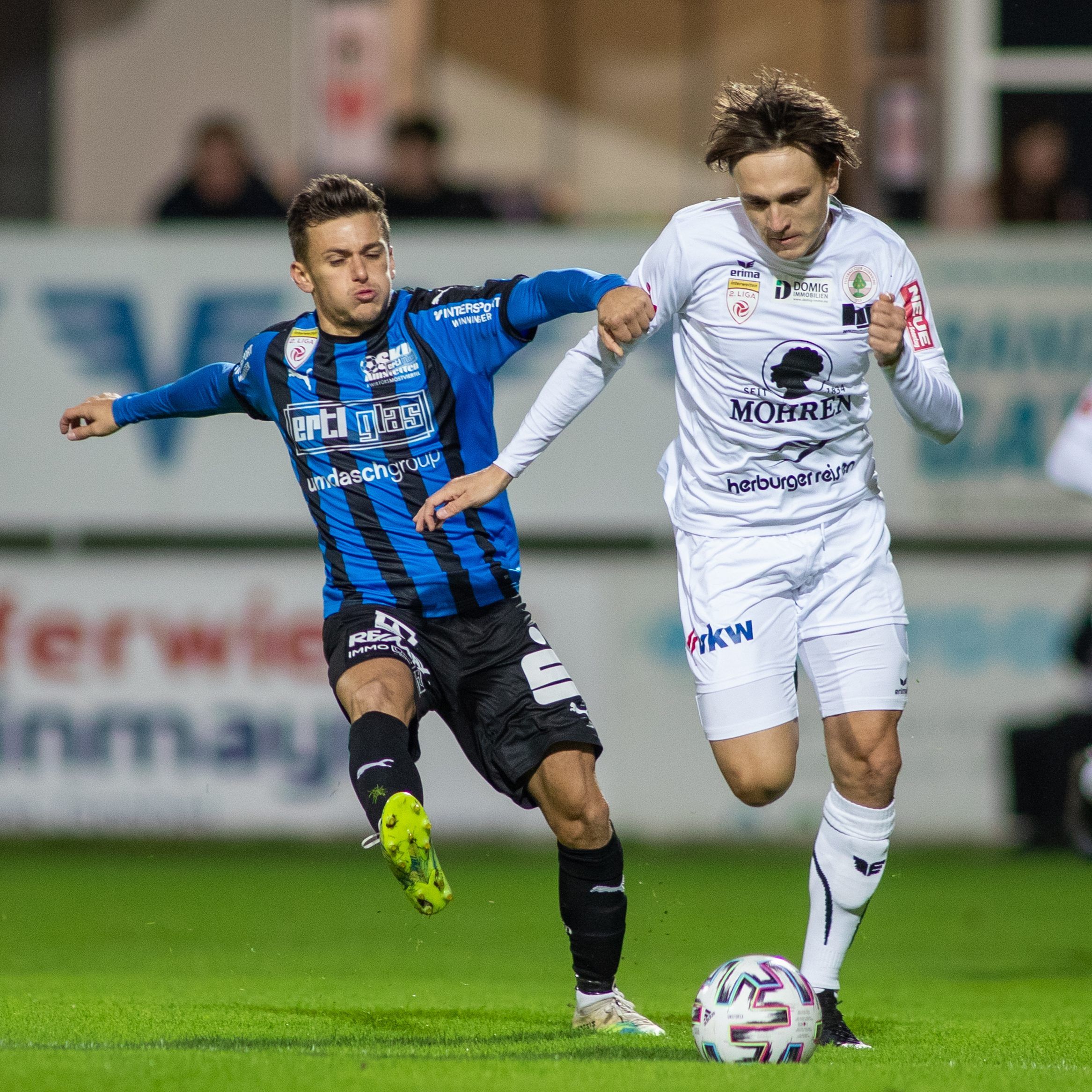 Lukas Fridrikas war in der 2. Halbzeit nicht aufzuhalten.