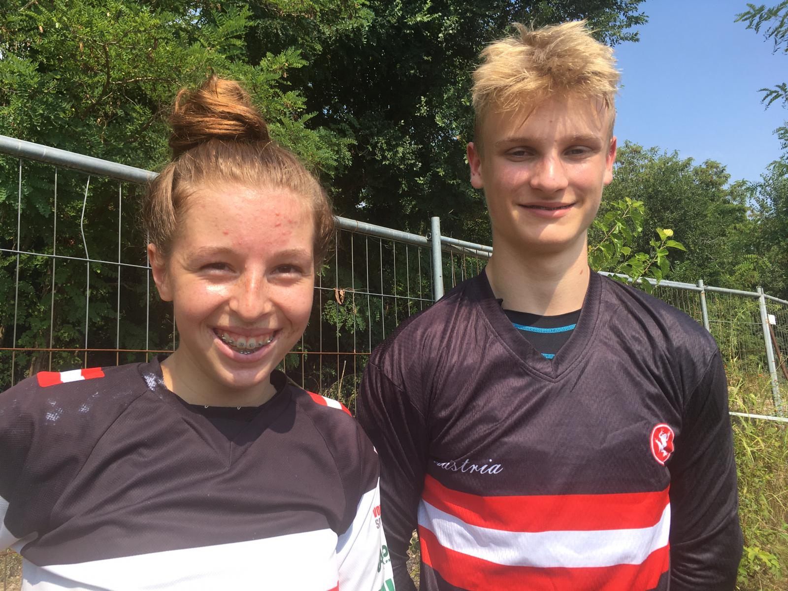 Hannah Muther und Bjarne Schedler