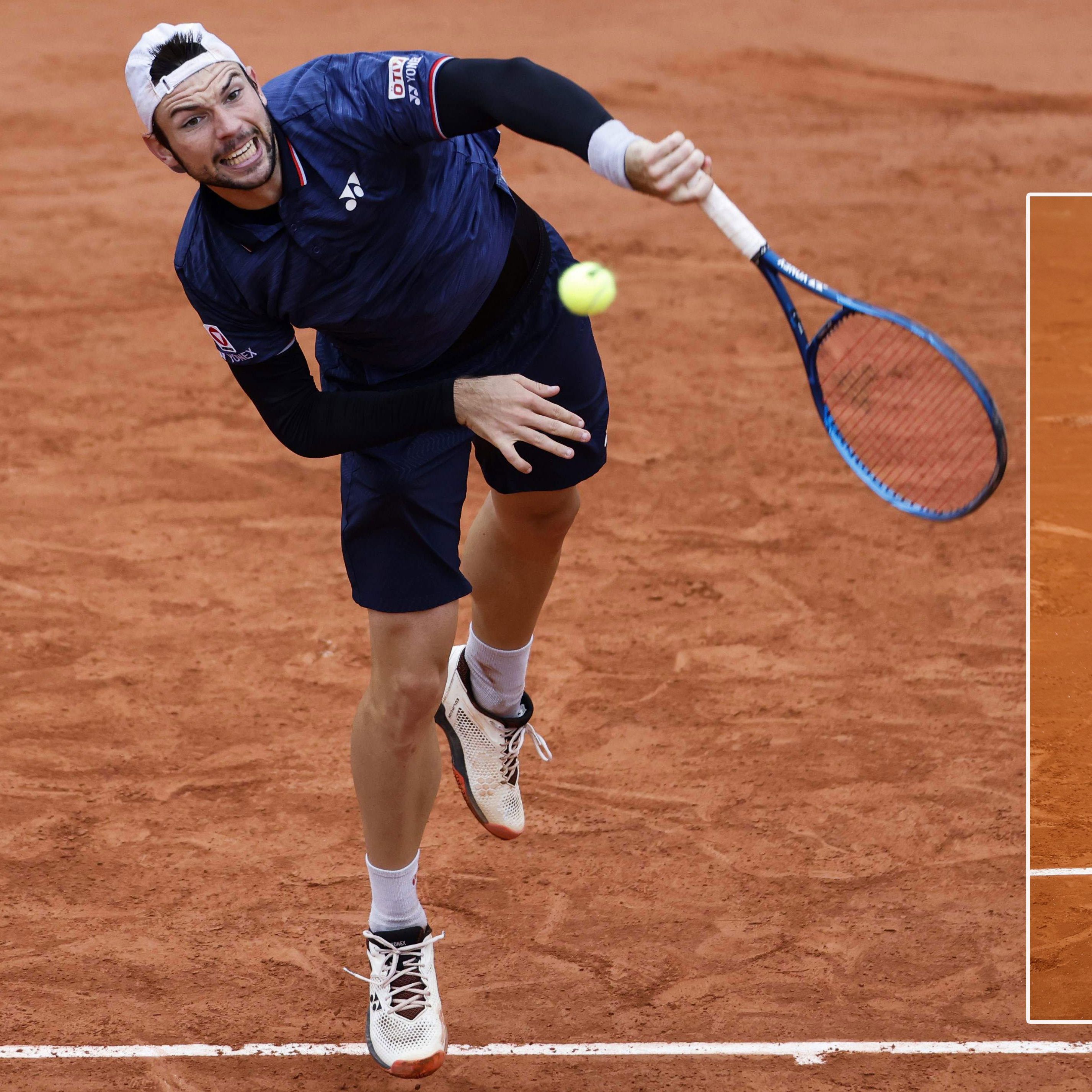 Sock war kein Gegner - Gombos zu stark