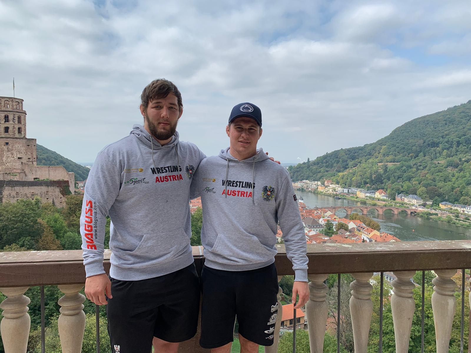 Johannes Ludescher und Simon Hartmann