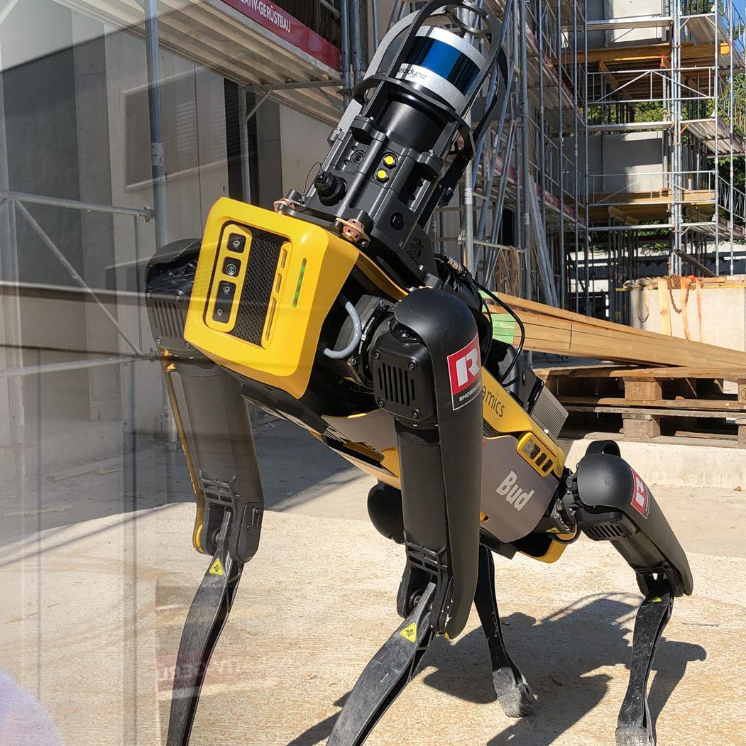 Roboter "Bud" bleibt bis ins Frühjahr bei Rhomberg Bau.