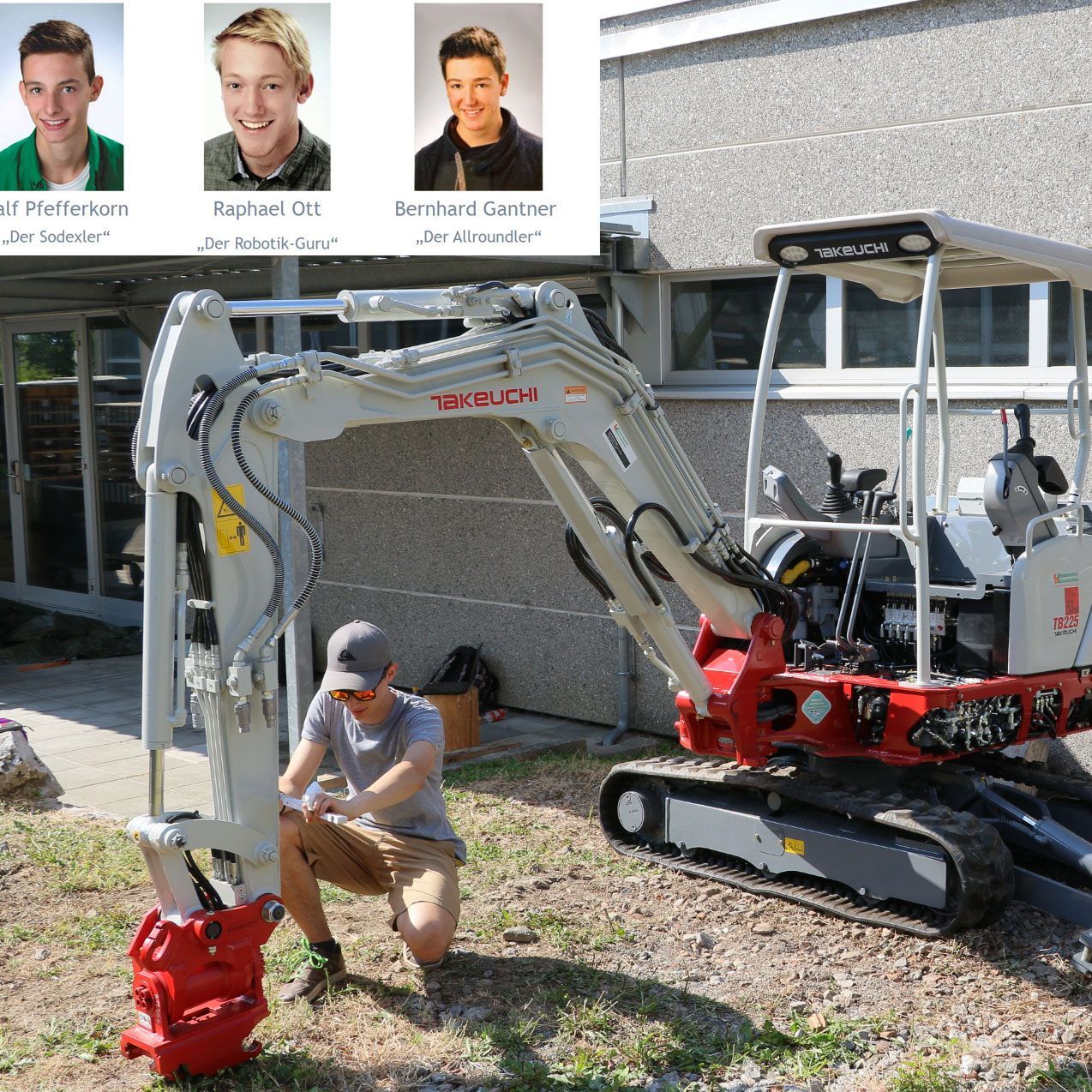 Sodex – Software-Driven Excavator – entwickelt einen modularen Aufsatz, der jeden Bagger zum Sodex erweitern kann.