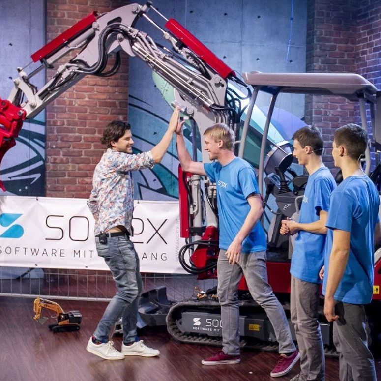 "Ich finde es echt beeindruckend", lobte Armin Strbac die Idee von Ralf, Raphael und Bernhard