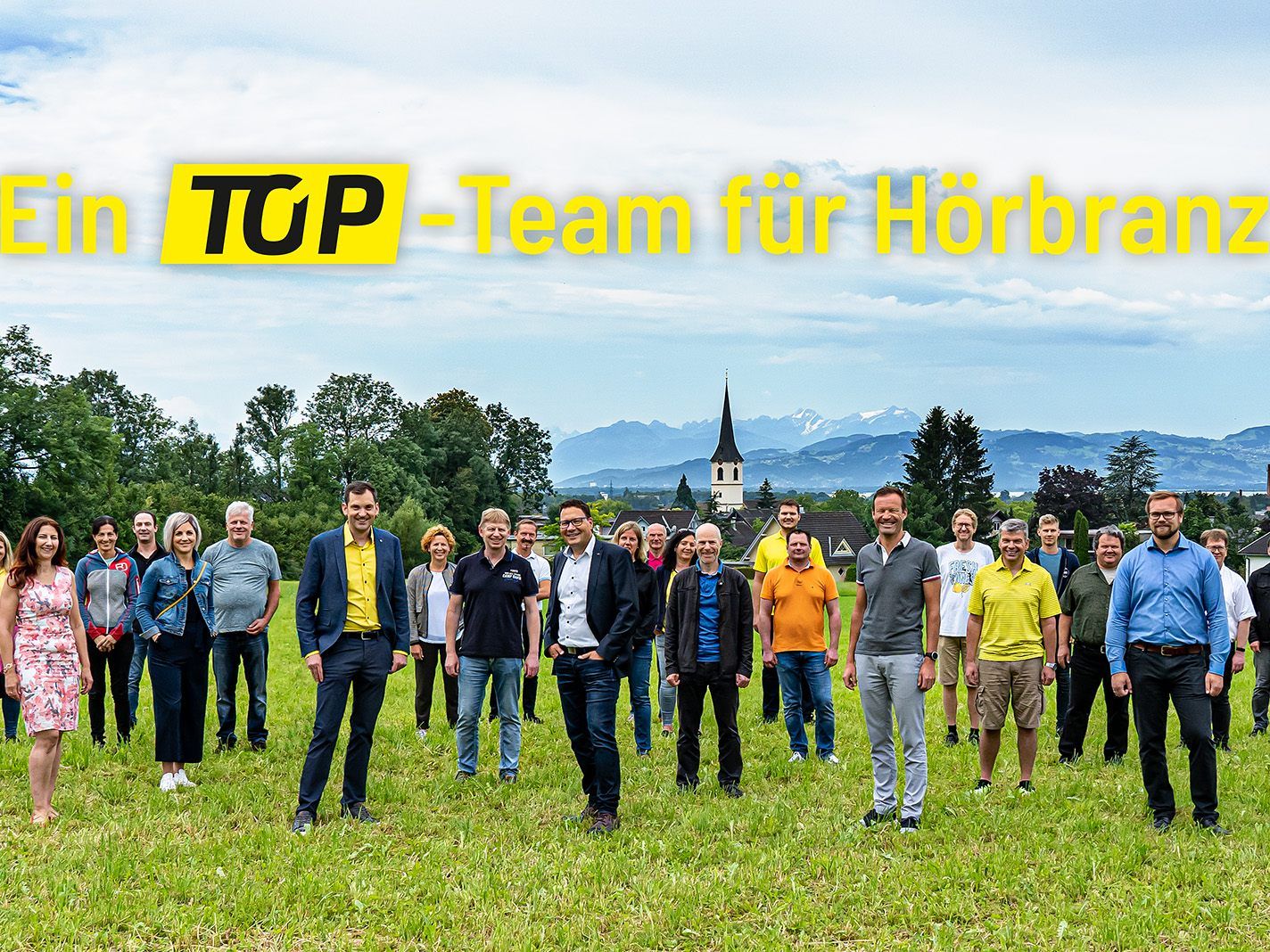 54 Hörbranzerinnen und Hörbranzer auf der Liste von TOP - ein TOP motivertes Team!