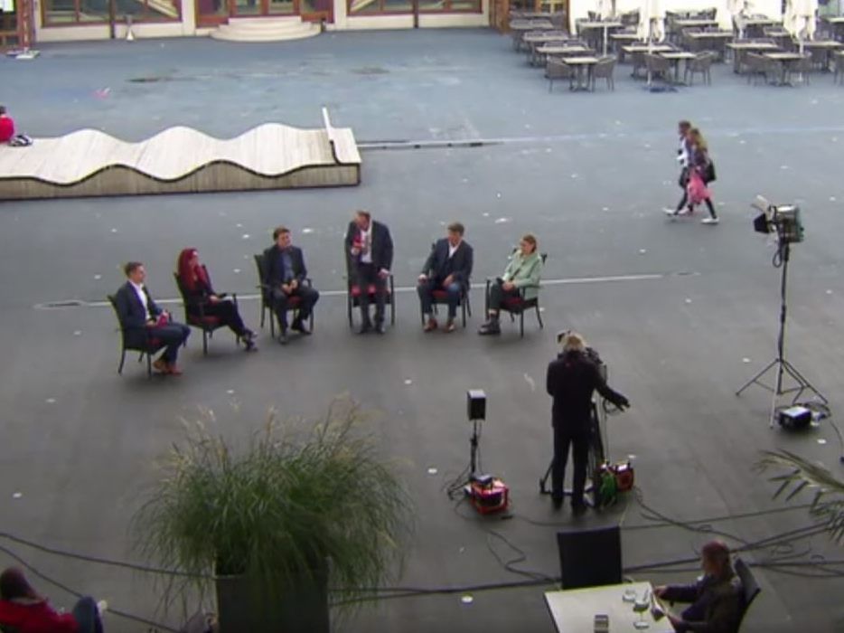 Fünf Parteivertreter stellten sich der Diskussion in Lustenau. Fünf Parteivertreter stellten sich der Diskussion in Lustenau.