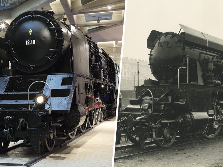 Die Lokomotive 12.10 ist nach der Restaurierung erstmals im Technischen Museum Wien zu sehen. Die Lokomotive 12.10 ist nach der Restaurierung erstmals im Technischen Museum Wien zu sehen.