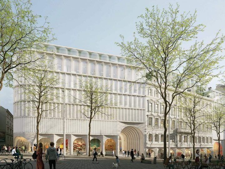 So soll das Megaprojekt auf der Mariahilfer Straße aussehen - Arbeitstitel ist "KaDeWe Wien" So soll das Megaprojekt auf der Mariahilfer Straße aussehen - Arbeitstitel ist "KaDeWe Wien"