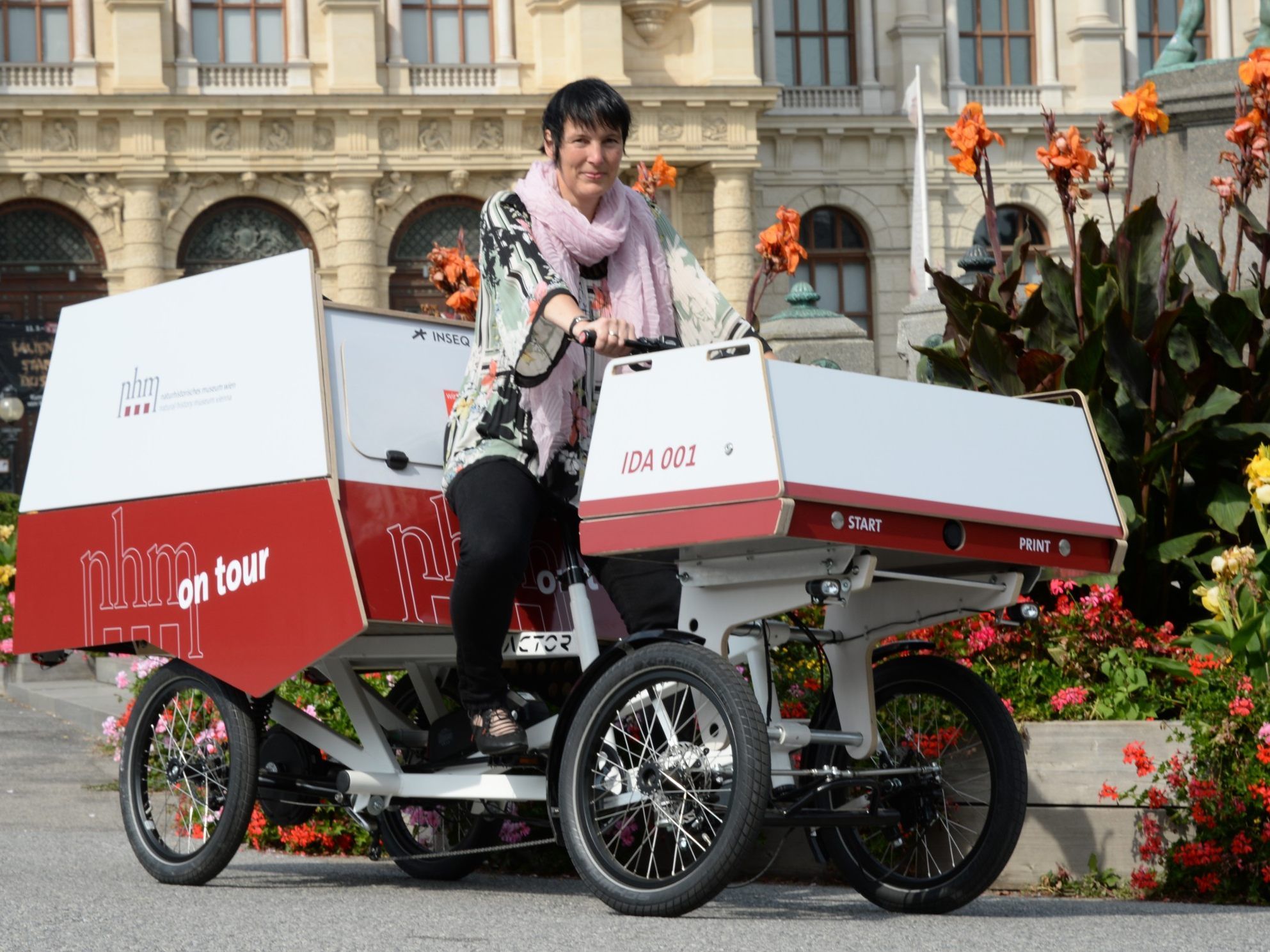 Auf Wissensvermittlung per Lastenfahrrad in Parks und Grätzel setzt aktuell das NHM Wien